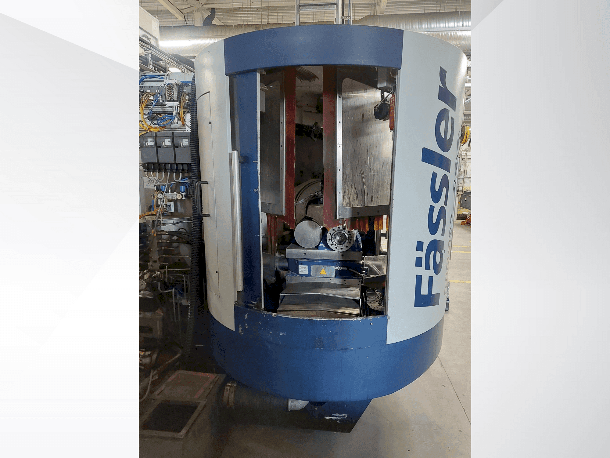 Front view of FASSLER HMX 400 machine
