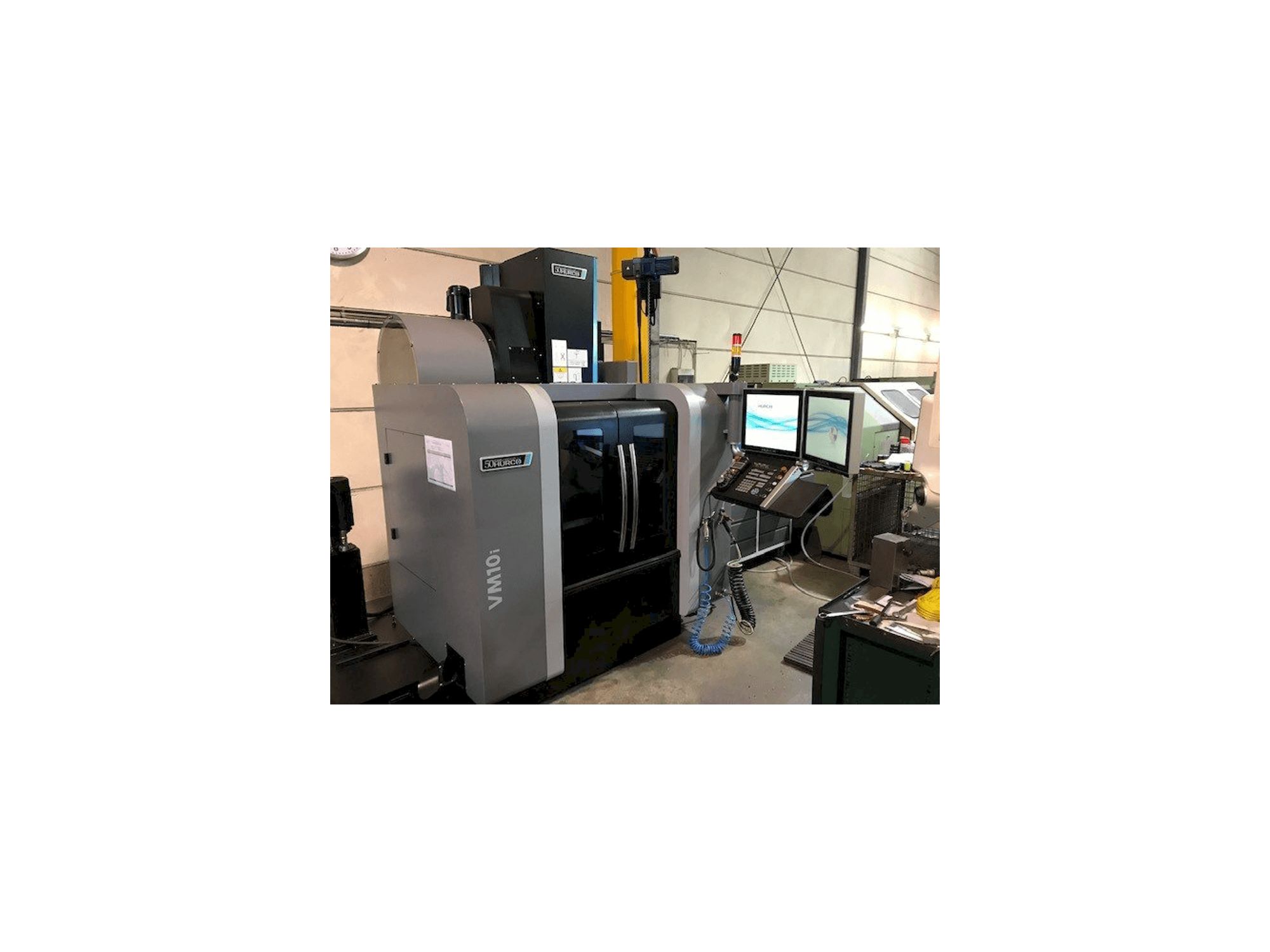 Front view of Hurco VM10i machine