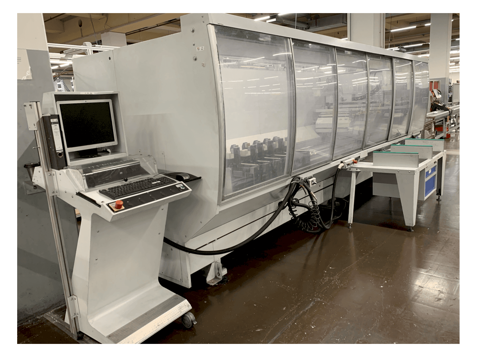 Left side view of FomIndustrie Dali 40 machine