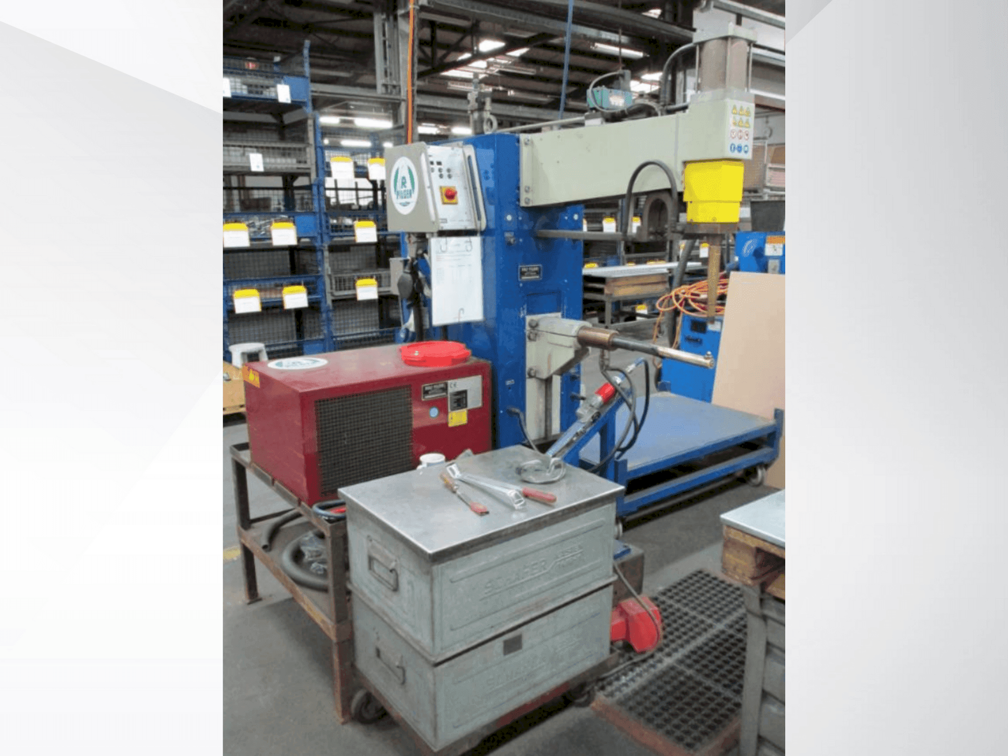 Front view of NIMAK PSM03 machine