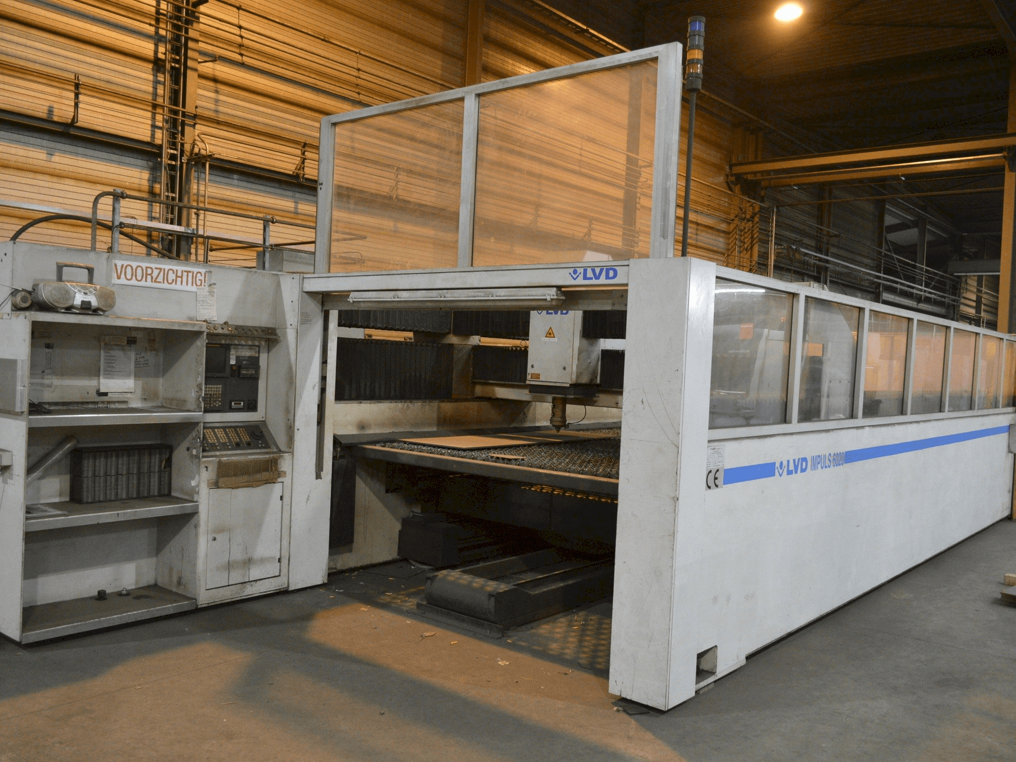 Front view of LVD IMPULS 6020 machine