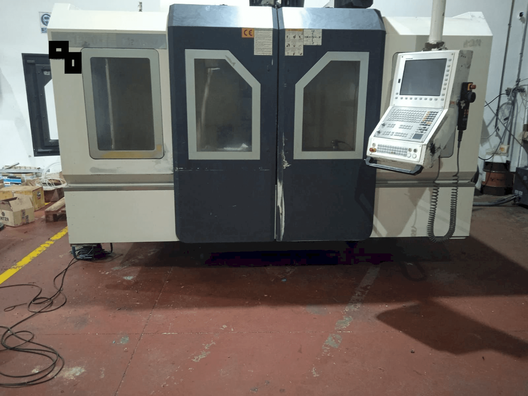 Front view of Hartford LG-1370 machine