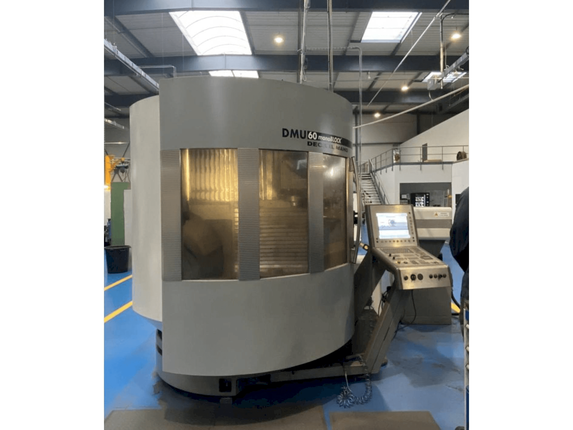 Front view of DECKEL MAHO Type DMU60 MonoBlock machine