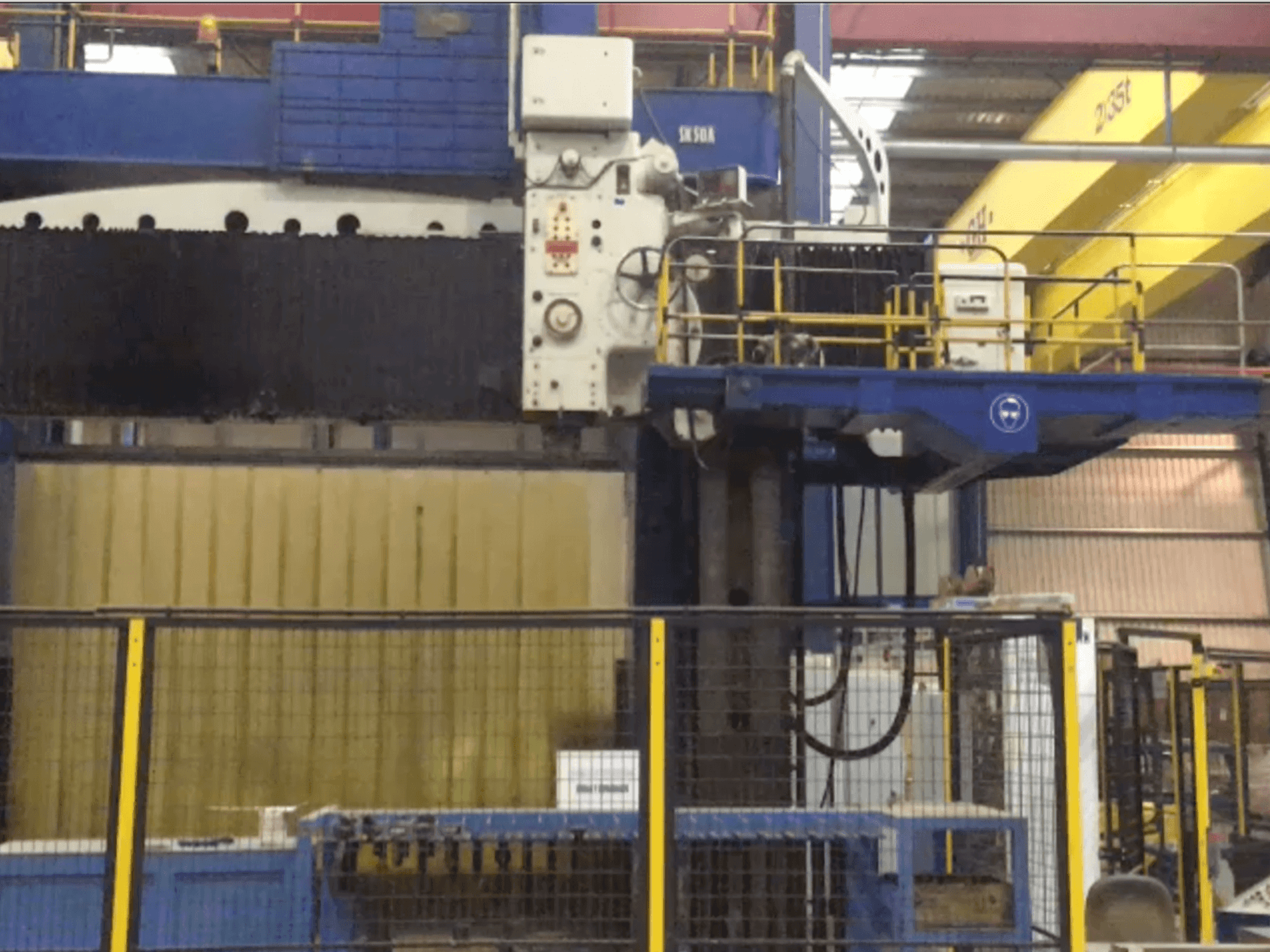 Front view of SKODA SK 50 A machine