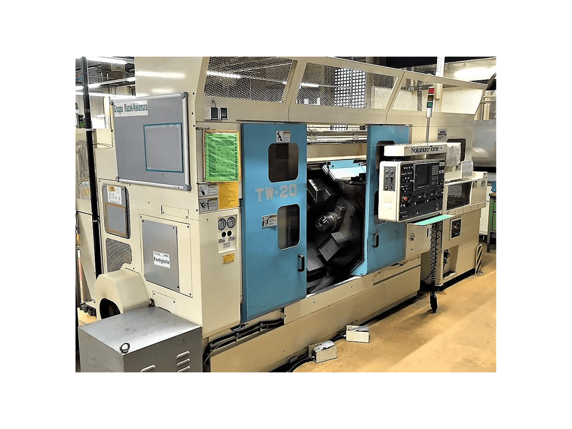 Left view of NAKAMURA-TOME TW-20 Machine