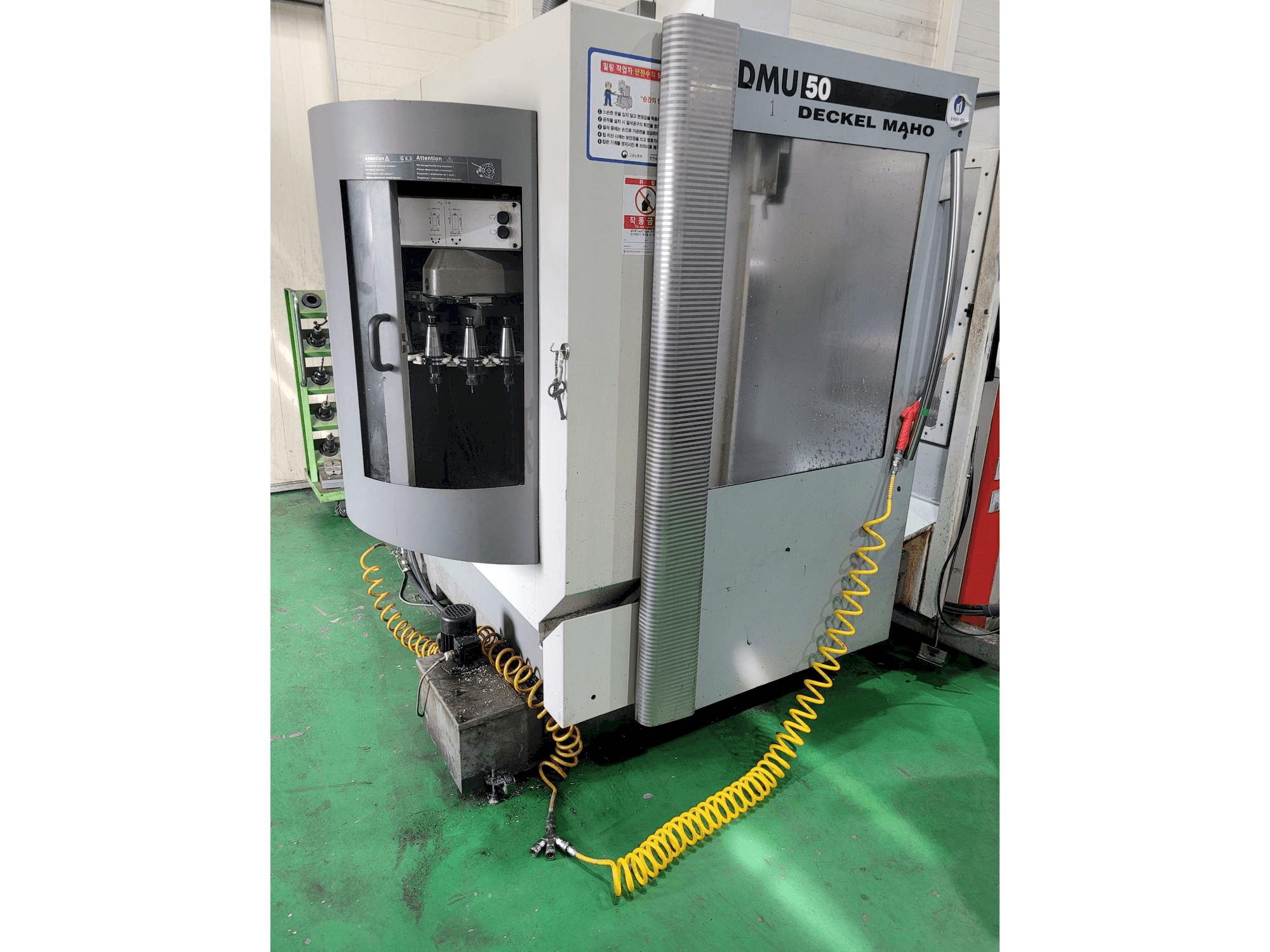 Front view of DECKEL MAHO DMU 50 machine