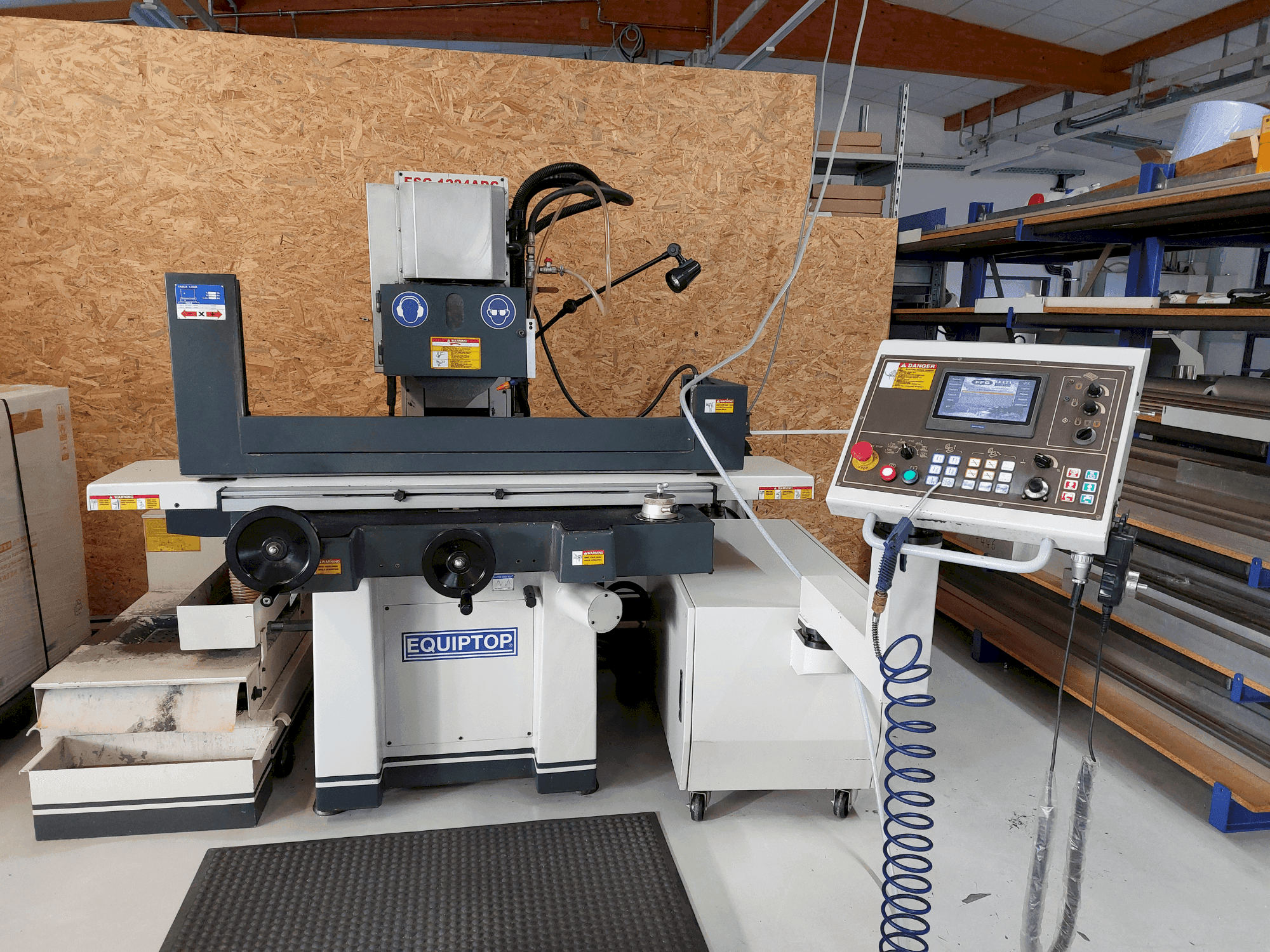 Front view of EQUIPTOP ESG-1224 ADC machine