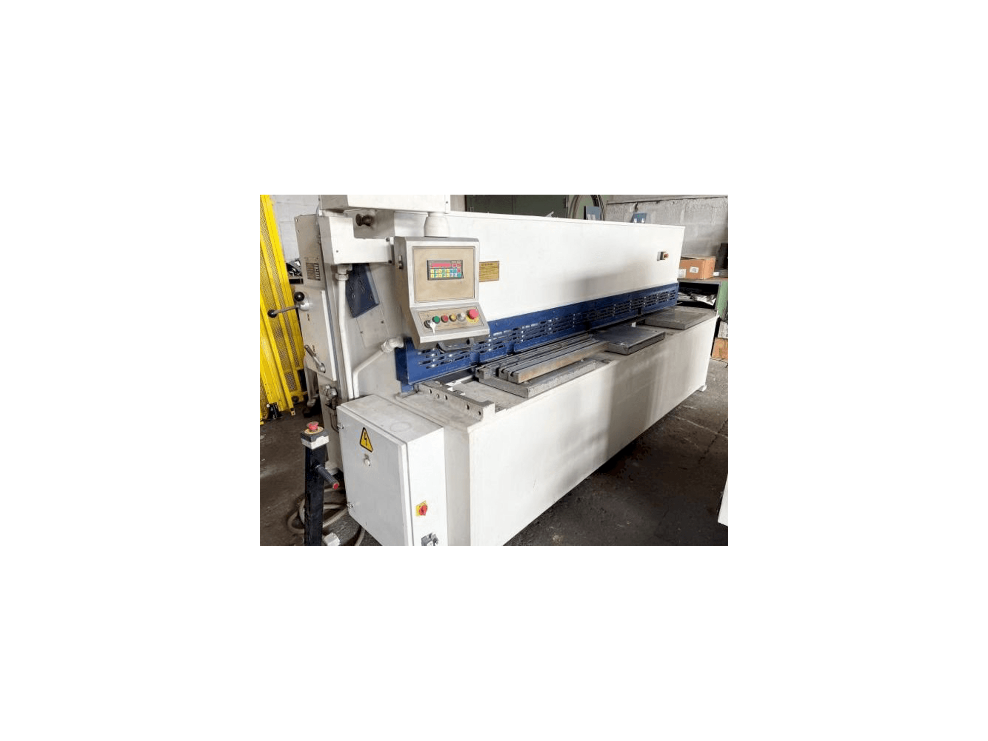 Front view of ALPA COF 3050mm x 4/6mm machine