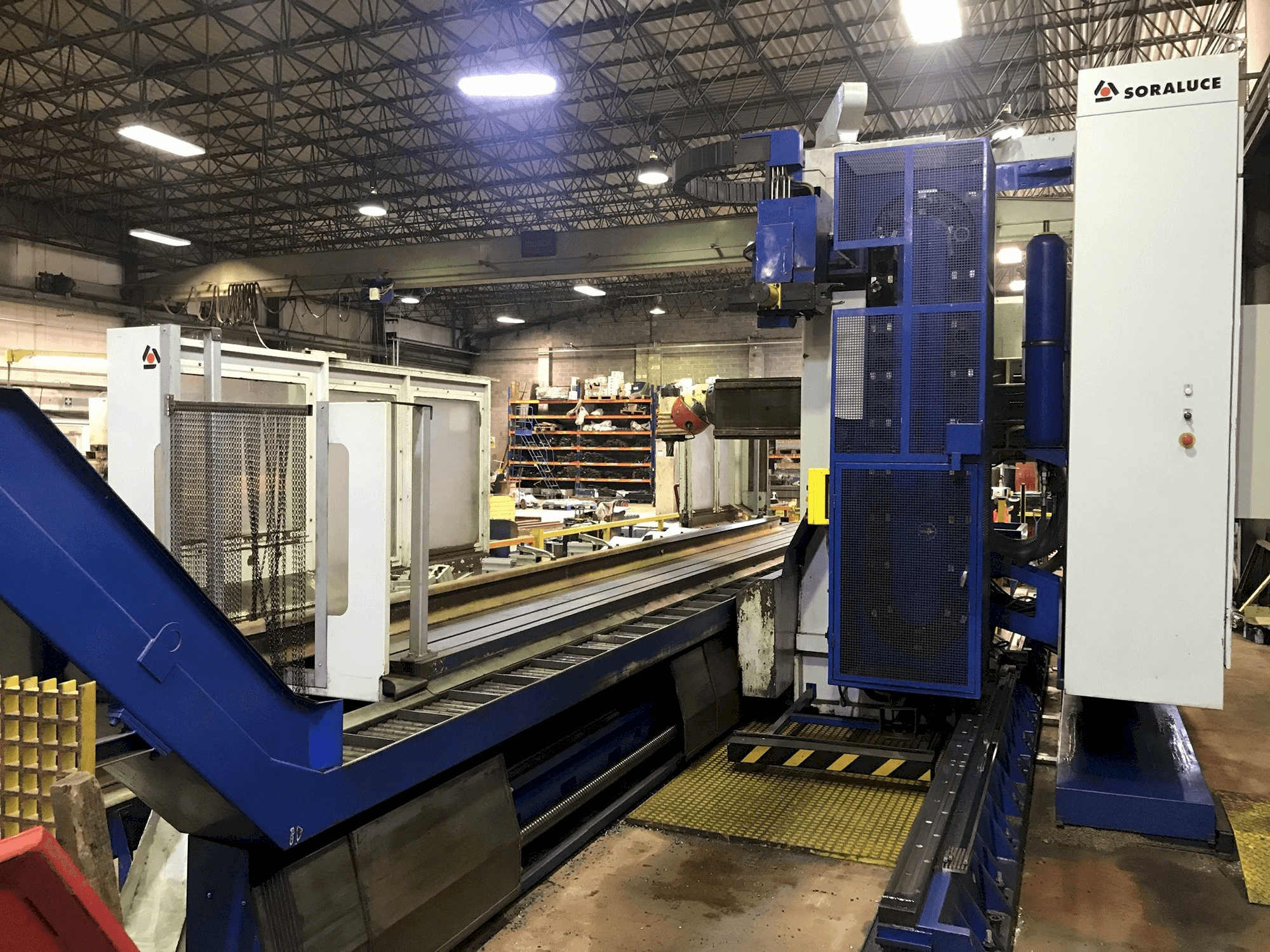 Front view of Soraluce SLP 8000 machine