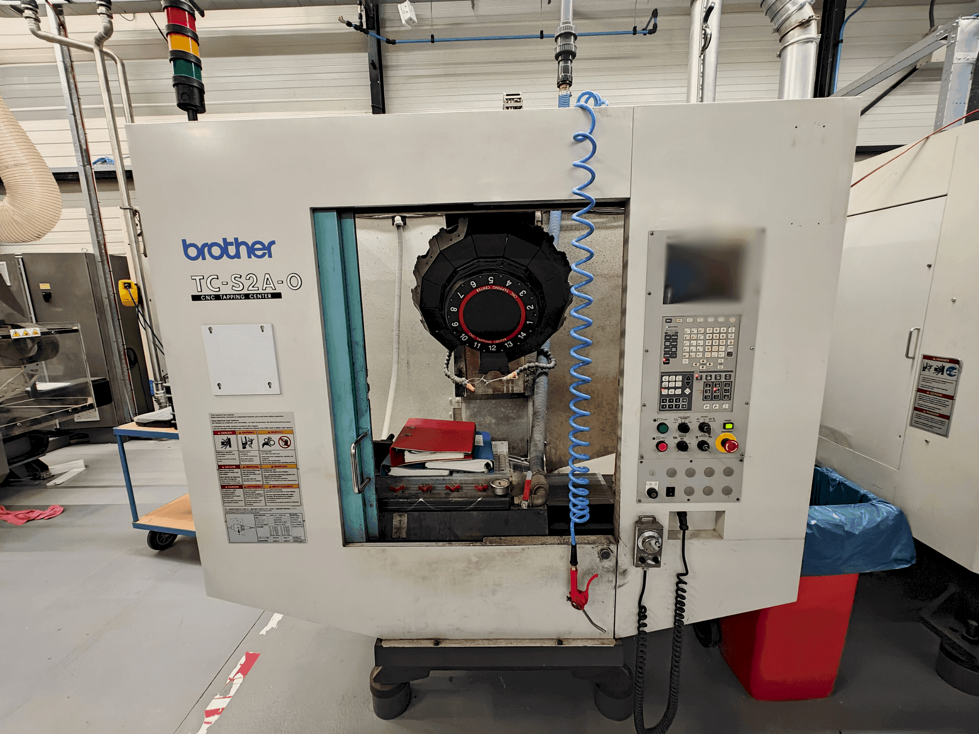 Front view of Brother C-S2A-O machine