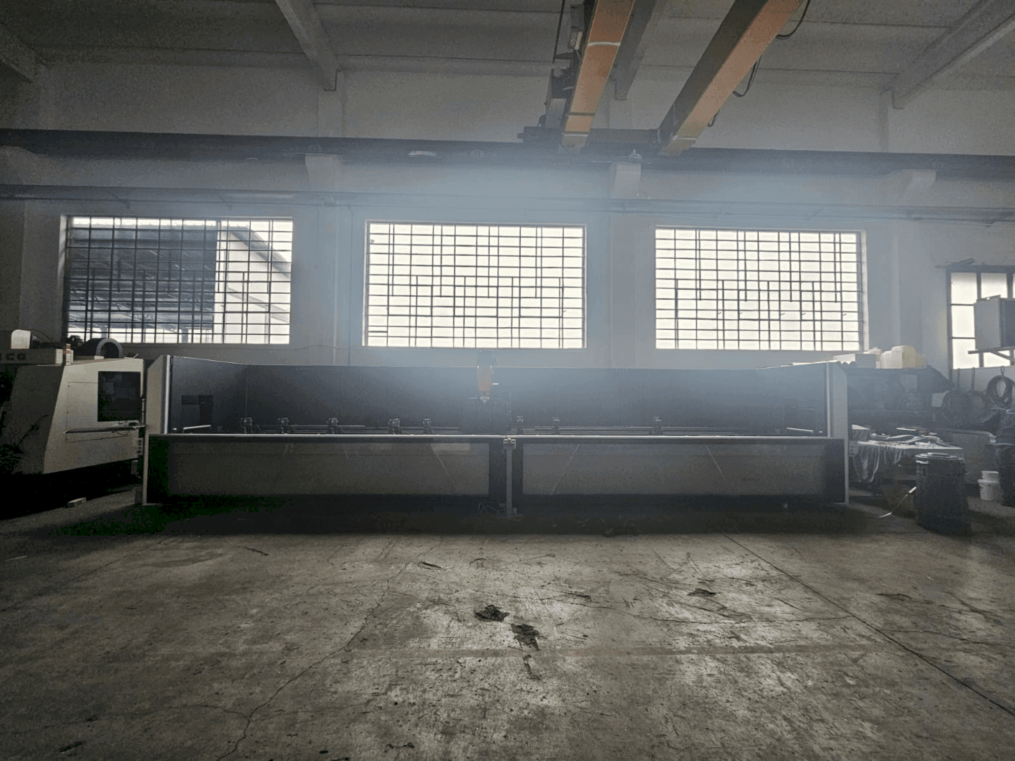 Front view of Emmegi COMET X6 machine