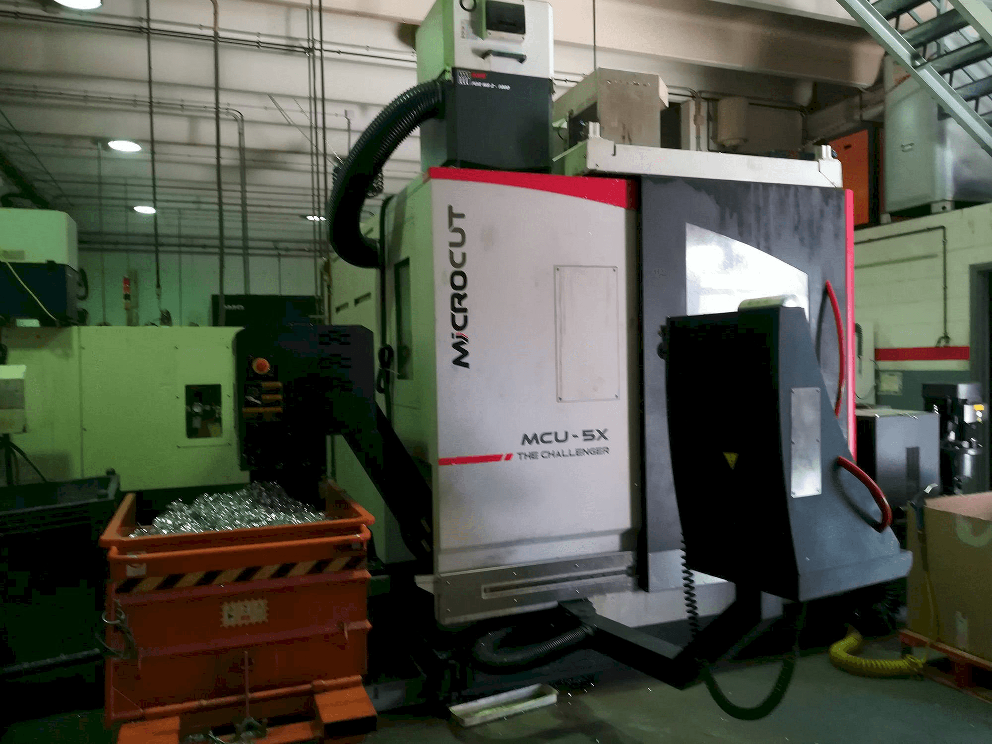 Front view of MICROCUT MCU-5X machine