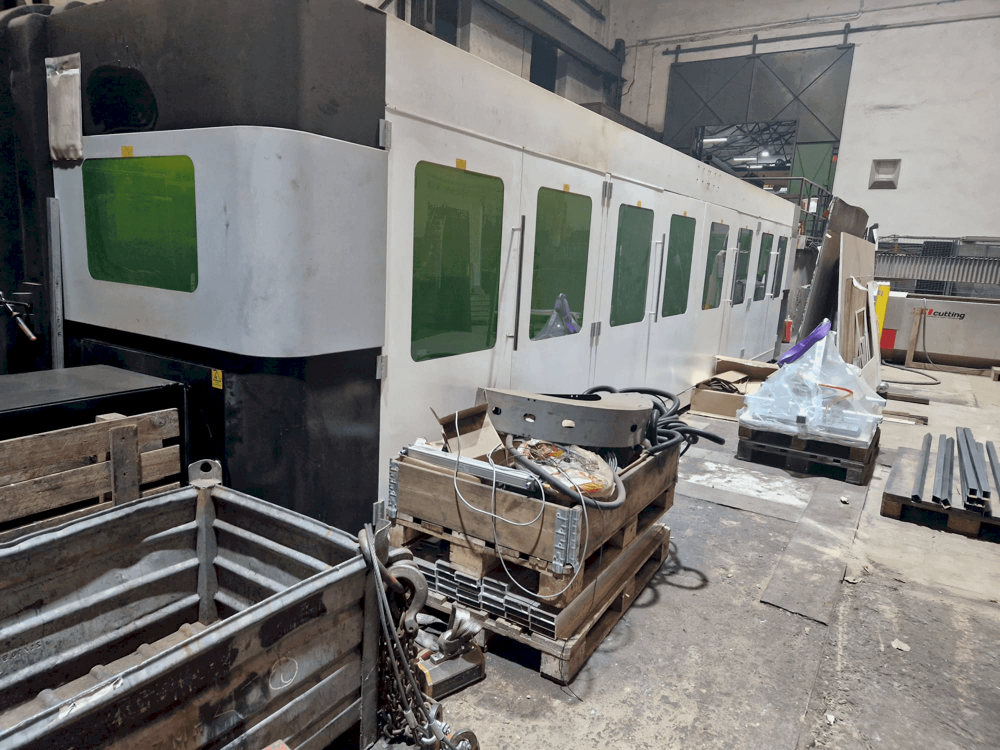 Front view of THETA TL 3015 PWD machine