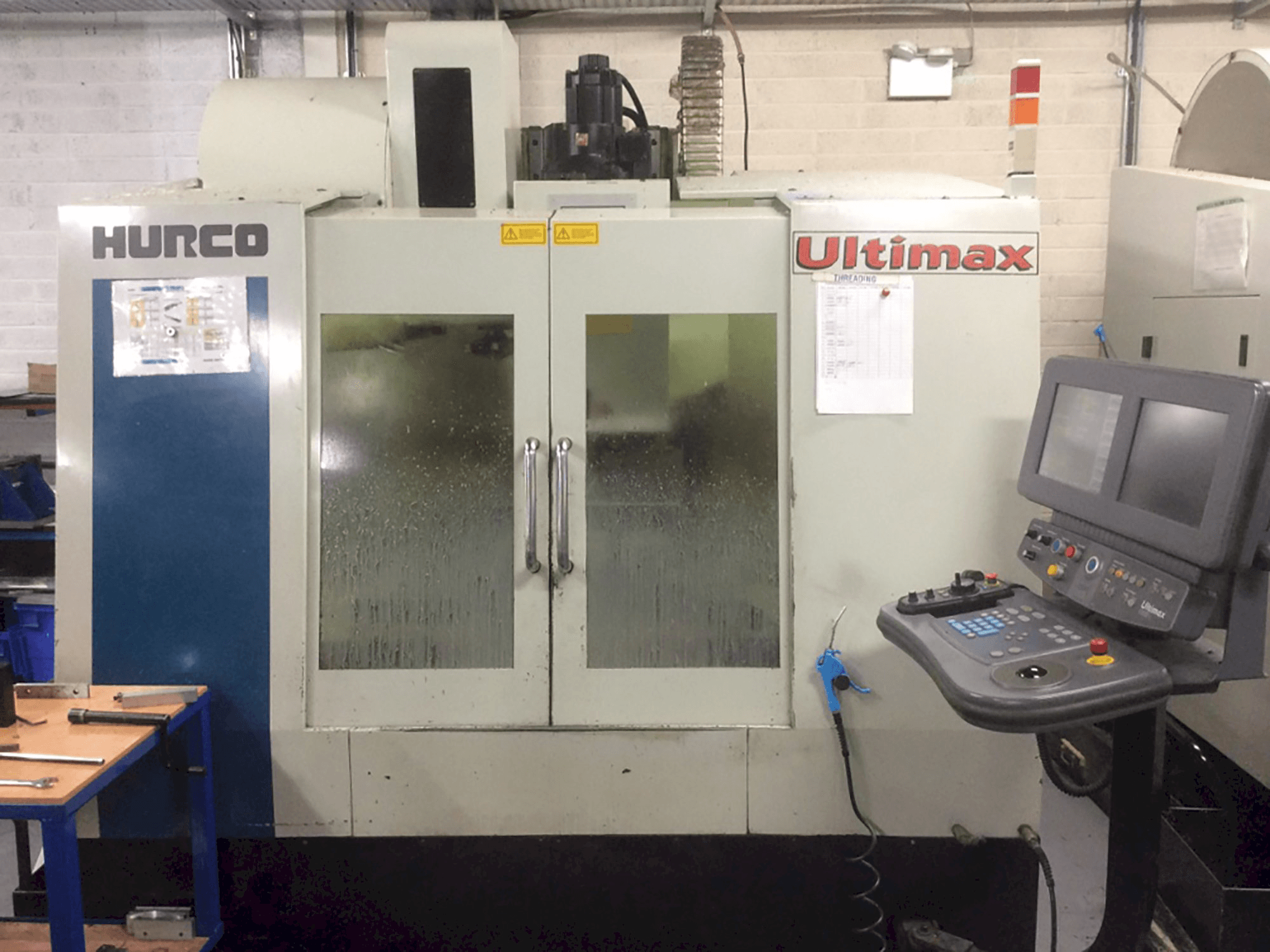 Front view of Hurco Ultimax VMX30 Machine