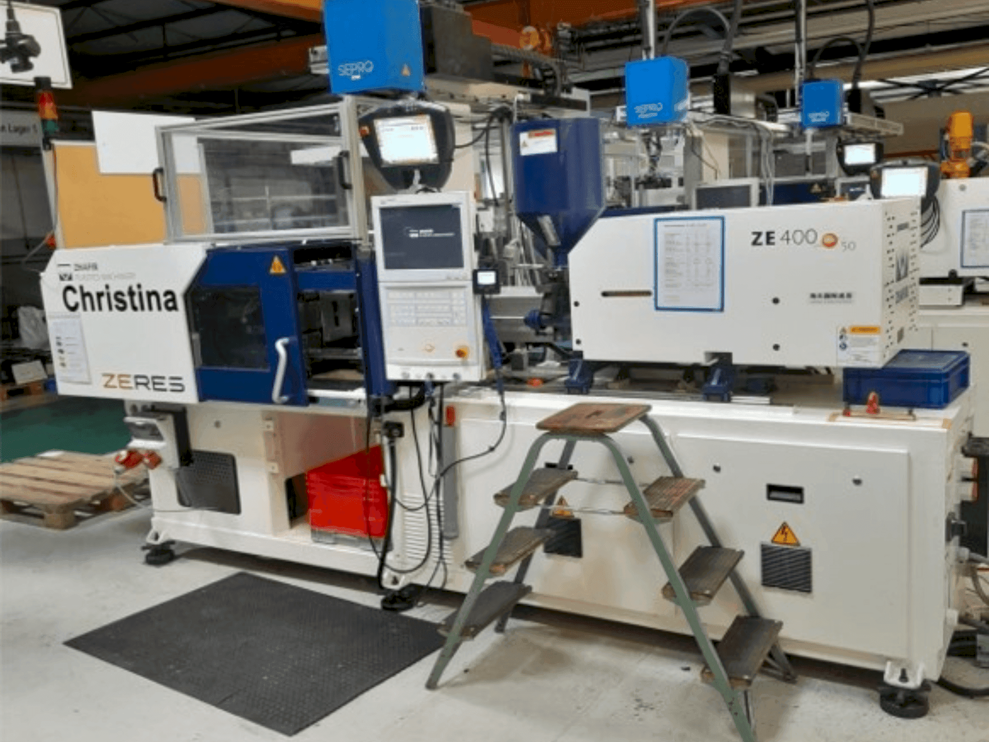 Front view of HAITIAN ZHAFIR Zeres ZE400 machine