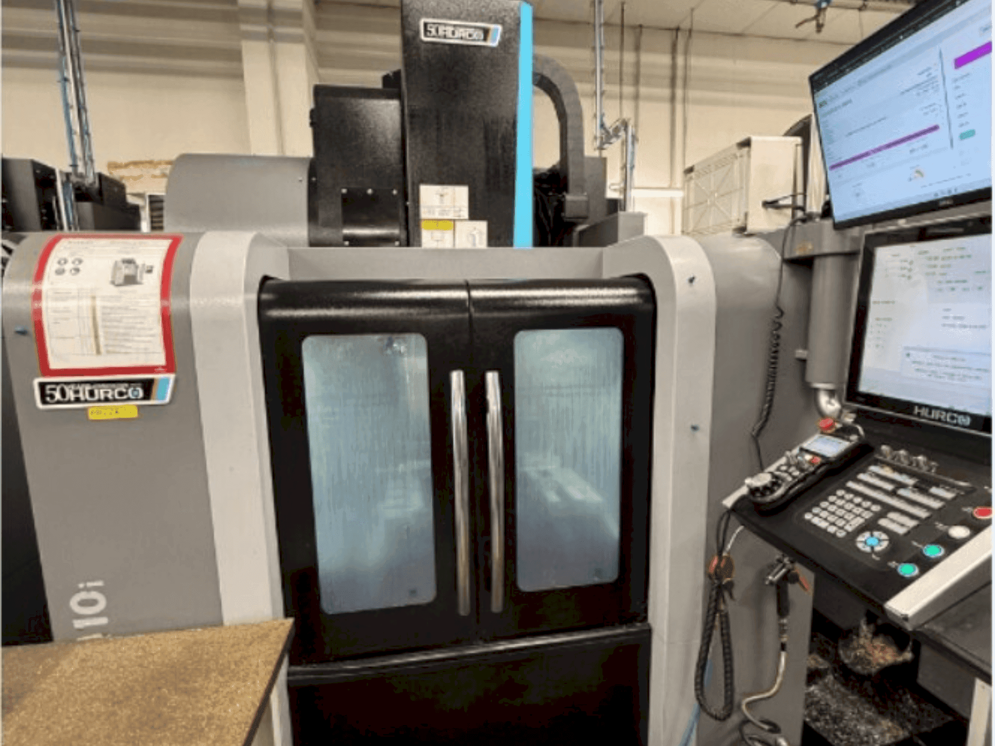 Front view of Hurco VM10i machine