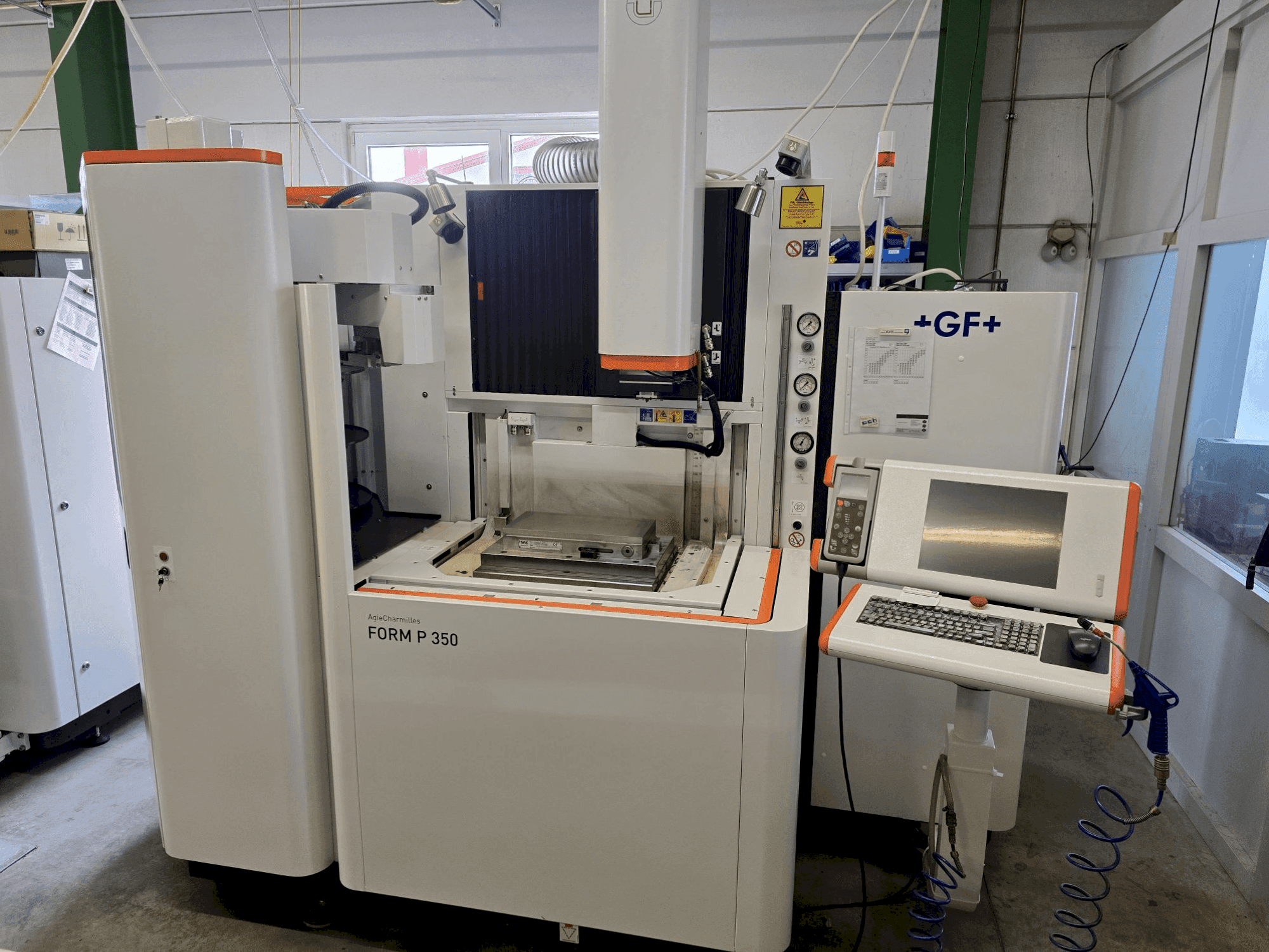 Front view of AgieCharmilles FORM P 350 machine