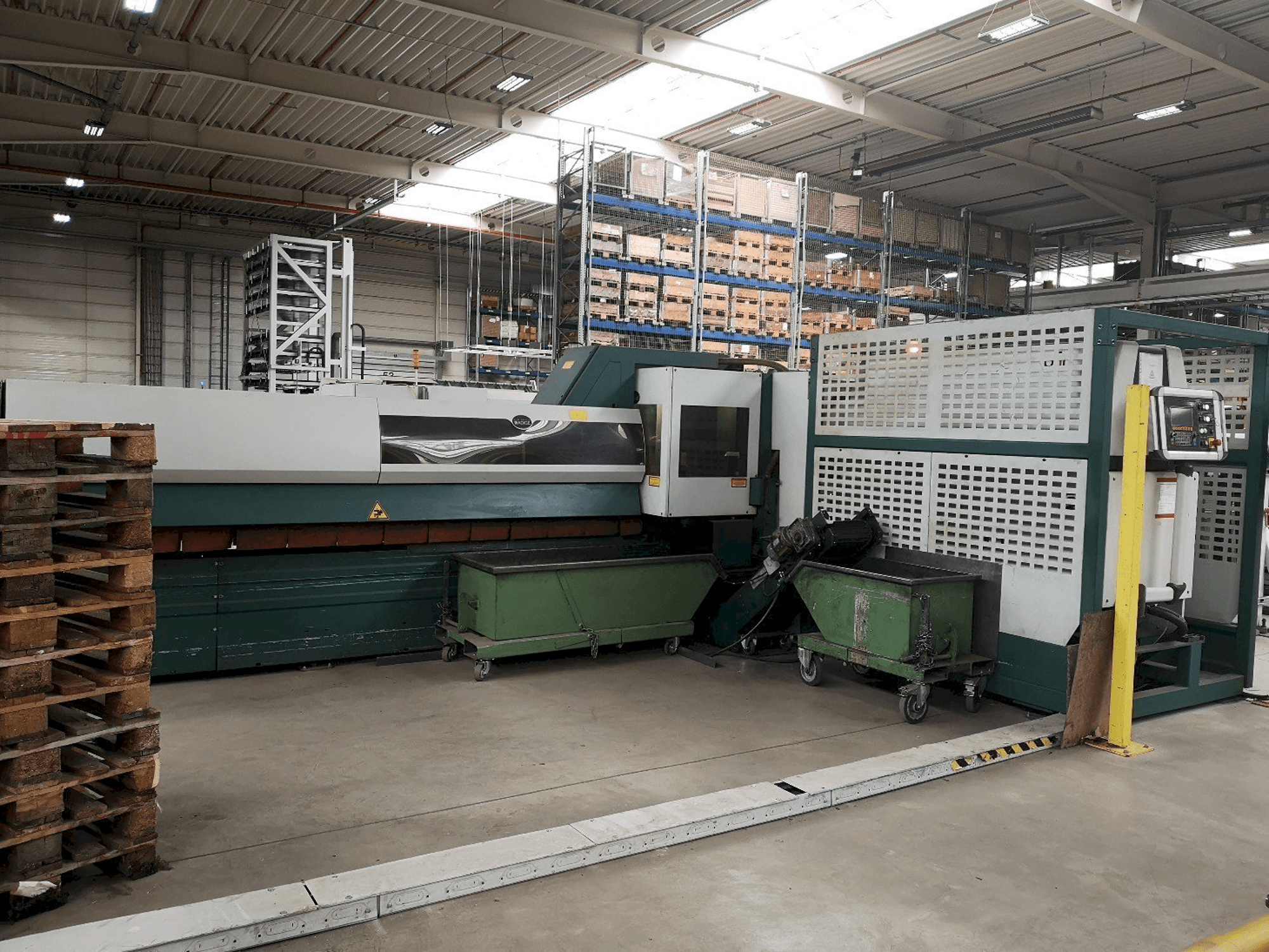 Left view of BLM ADIGE LT 722 machine