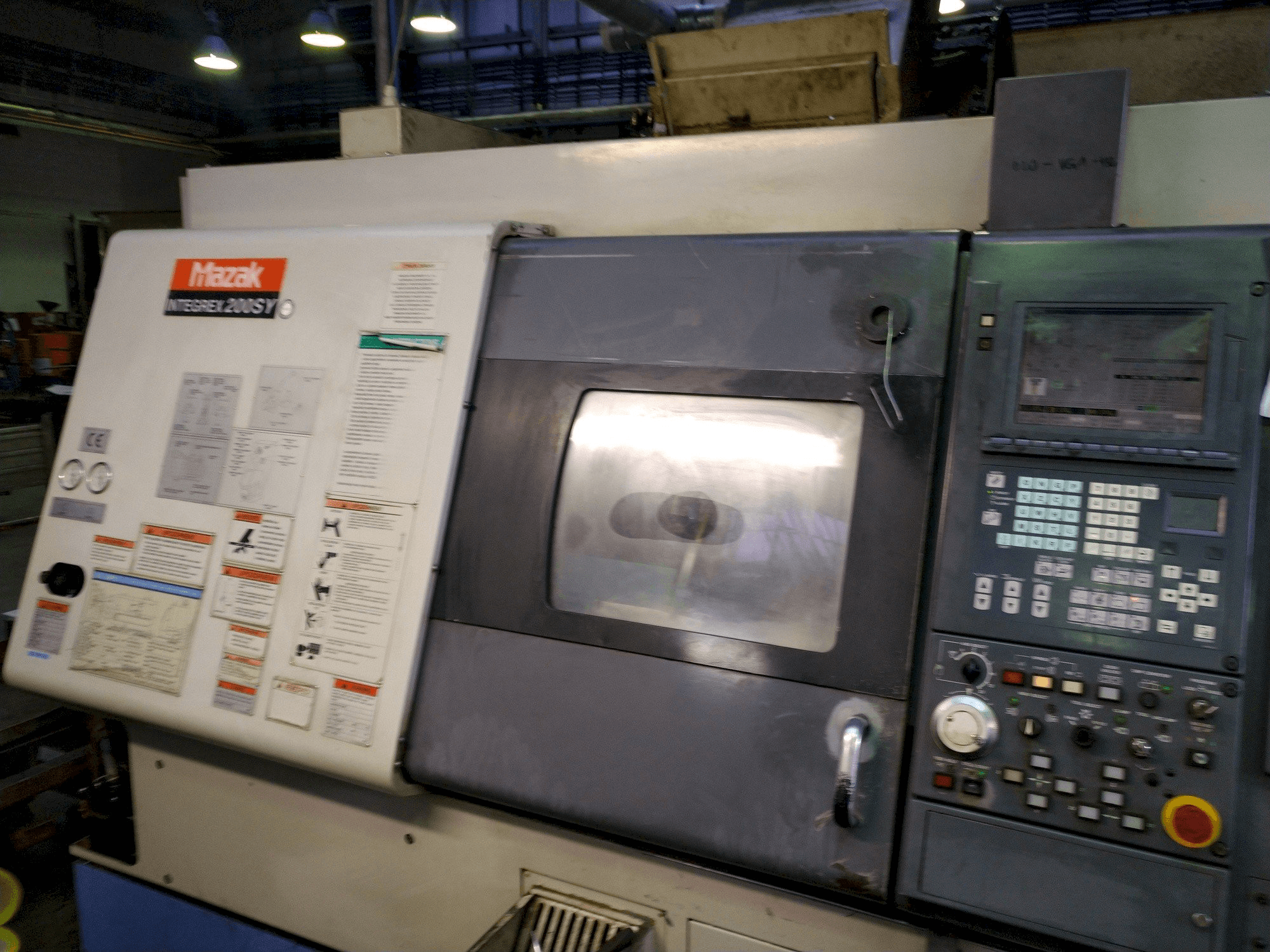 Front view of Mazak INTEGREX 200 SY machine