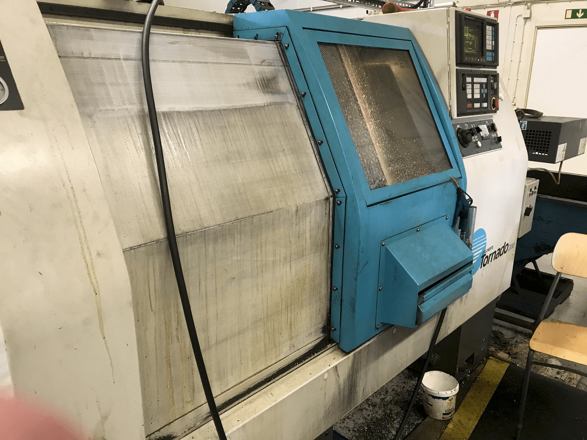 Front view of Colchester Tornado 200 machine