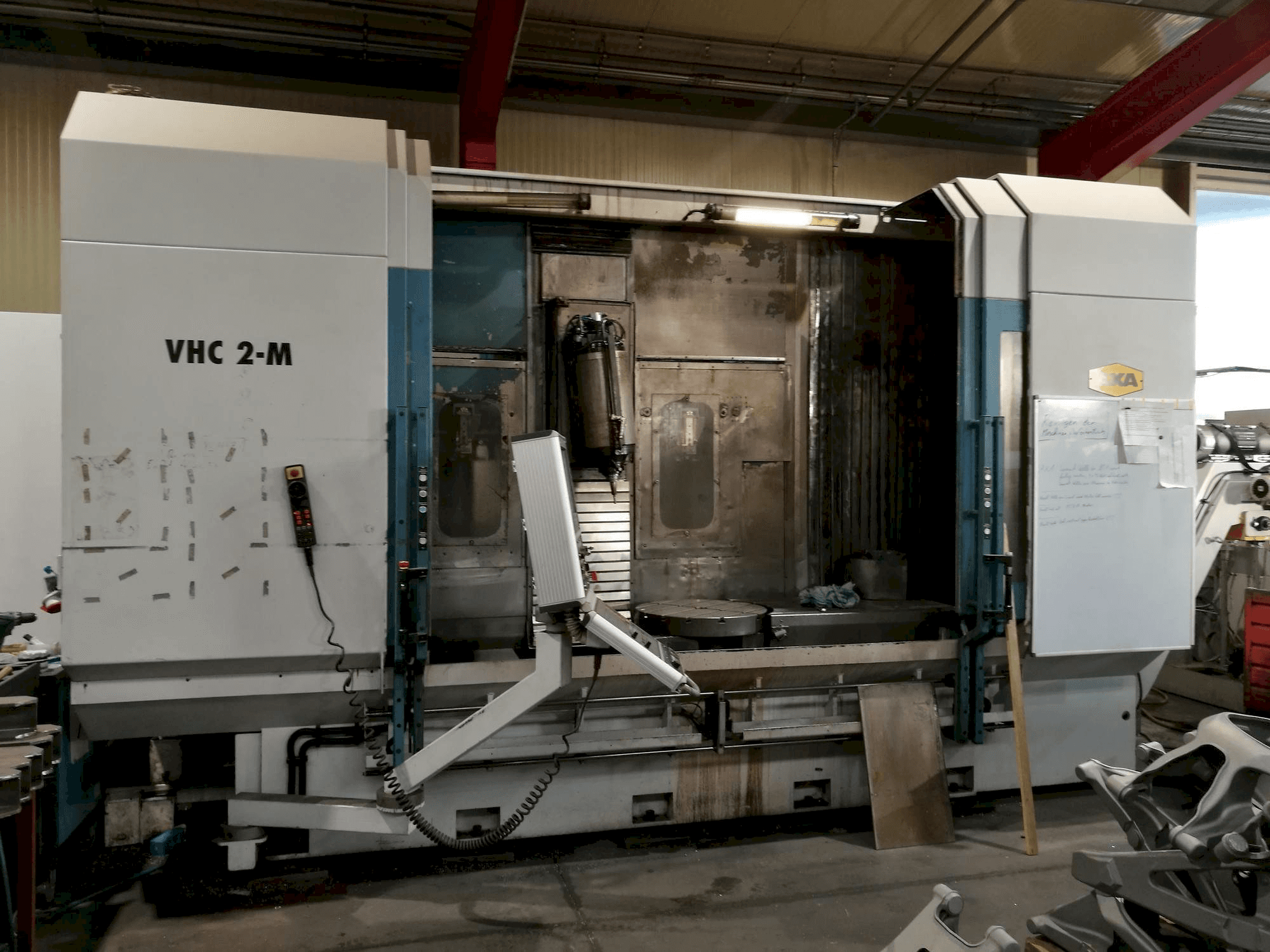 Front view of AXA VHC 2-M machine