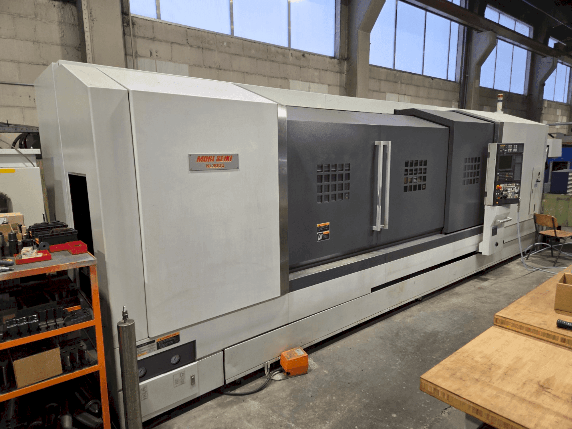 Front view of MORI SEIKI MORI SEIKI NL3000/3000 machine