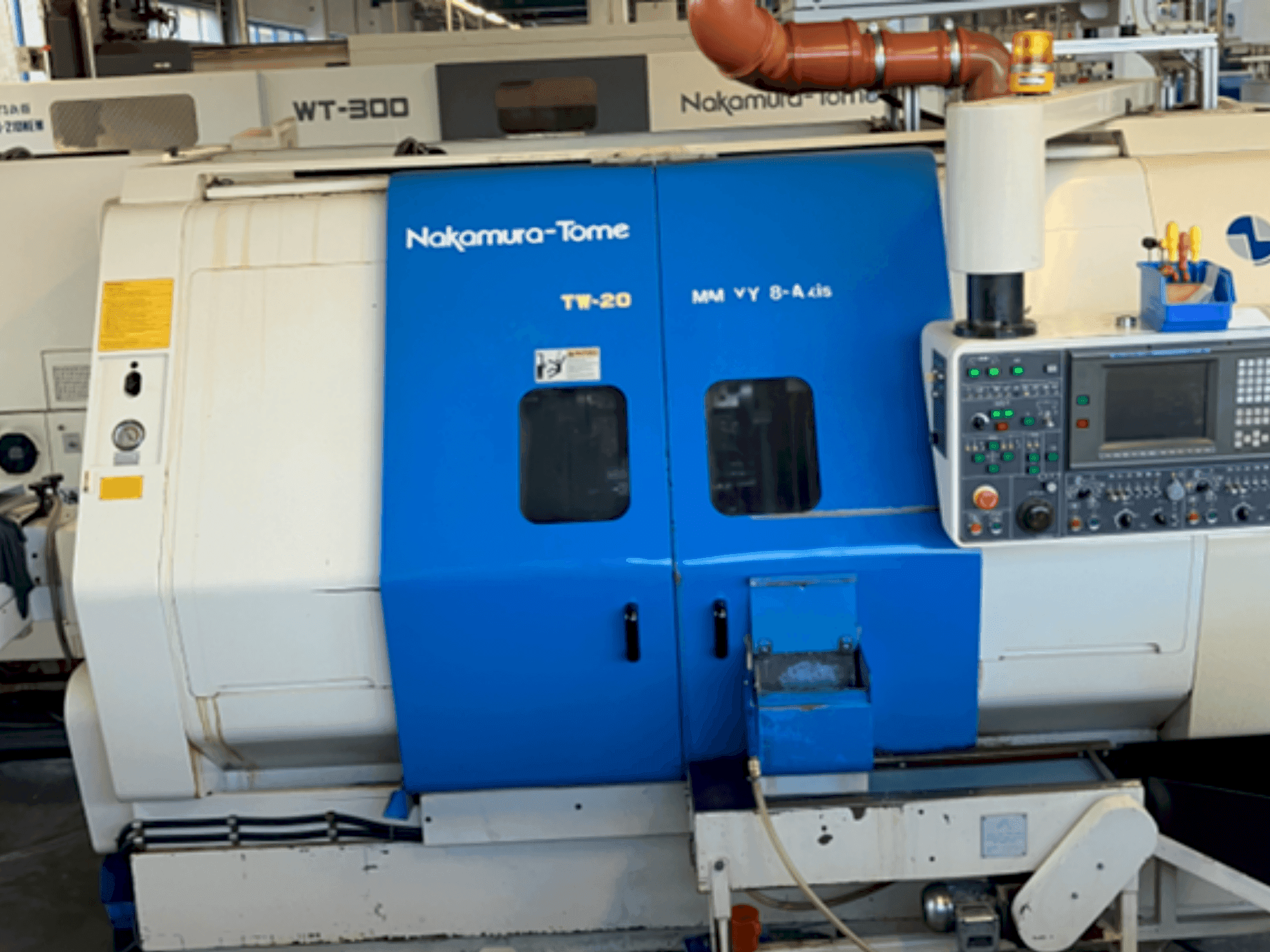 Front view of NAKAMURA-TOME TW-20 machine