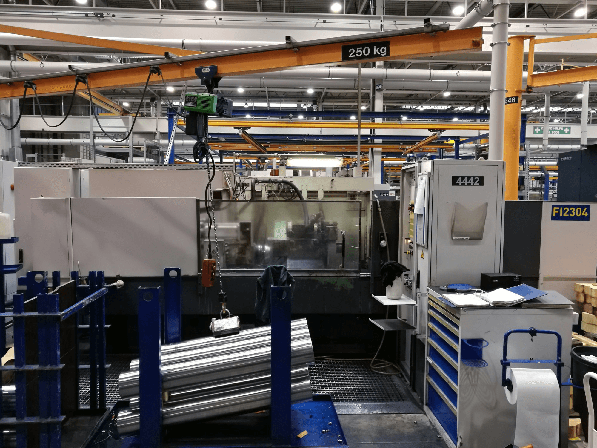 Front view of Fortuna FMU43D450/1600N45 machine