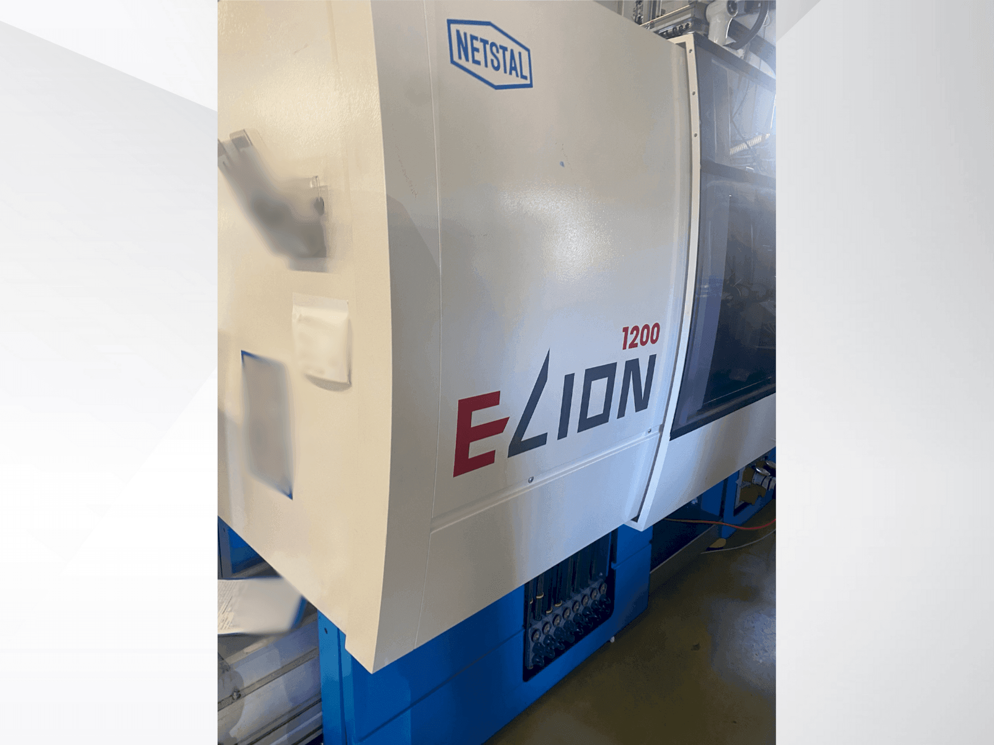 Front view of Netstal ELION 1200-270 machine