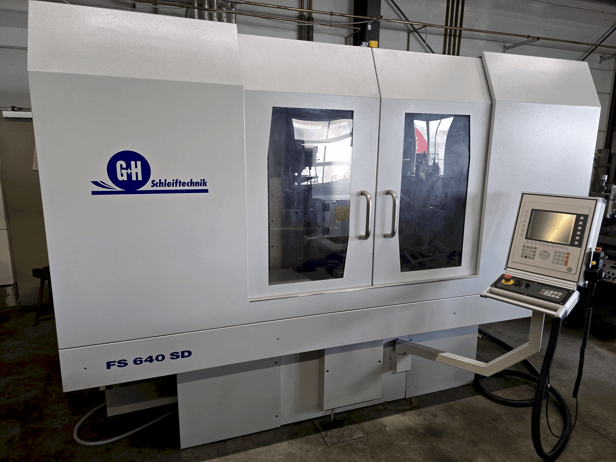 Front view of GEIBEL & HOTZ FS 640 SD machine