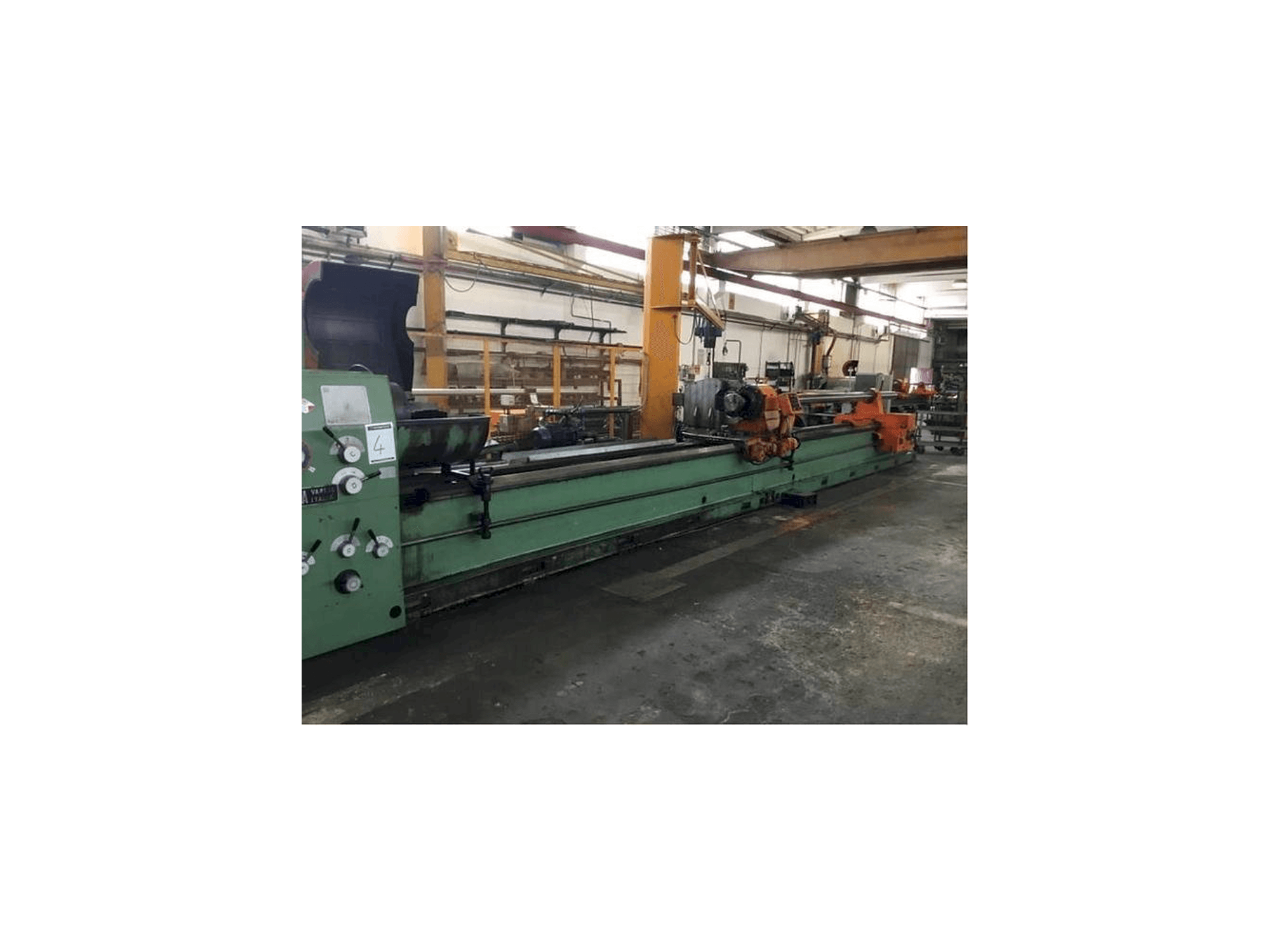 Front view of PONTIGGIA NH 450 machine