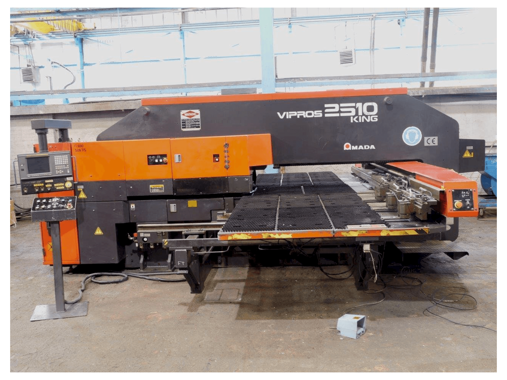 Front view of AMADA Vipros S2510 machine