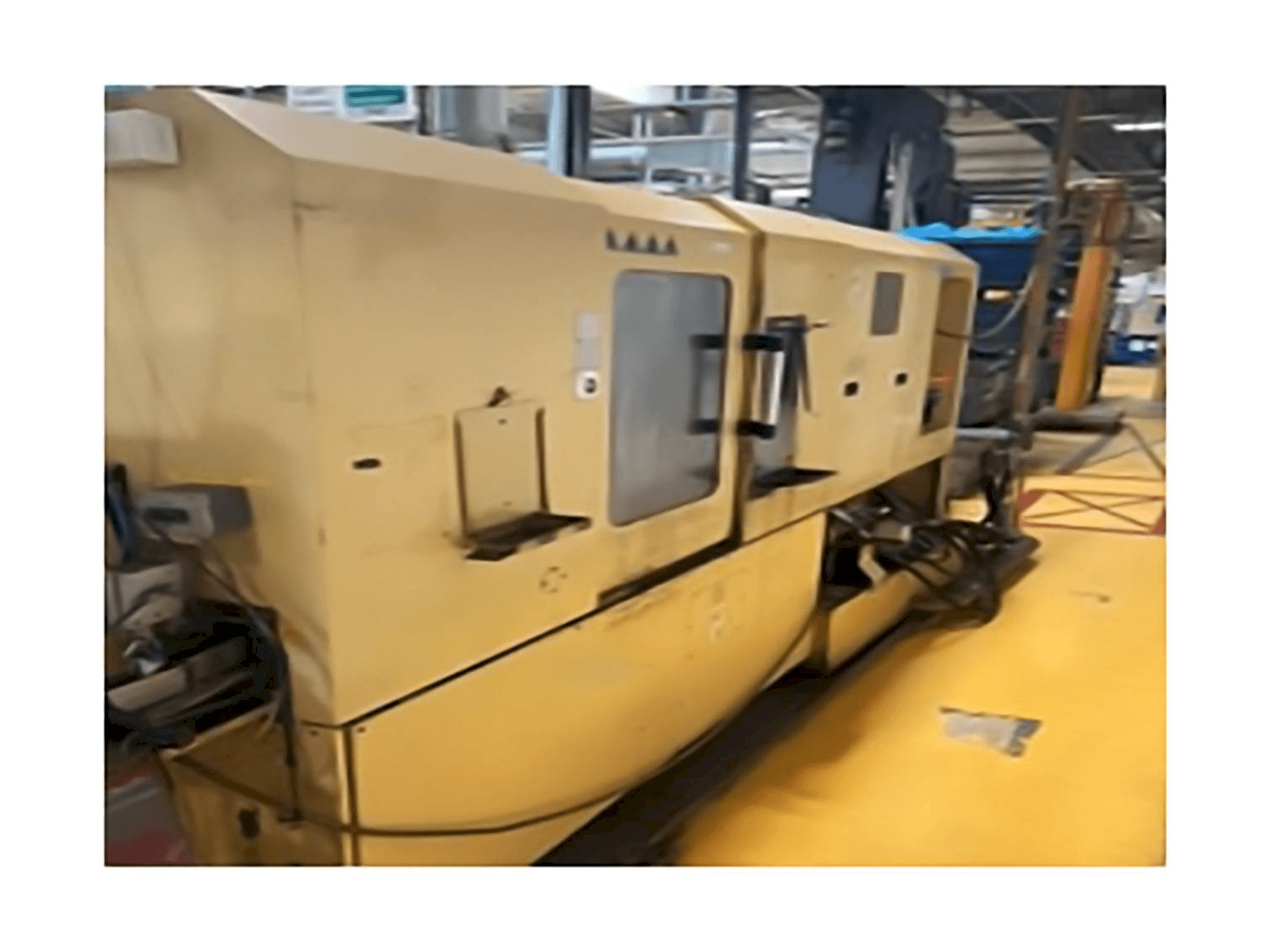 Front view of TAJMAC-ZPS SAL 100/4 machine