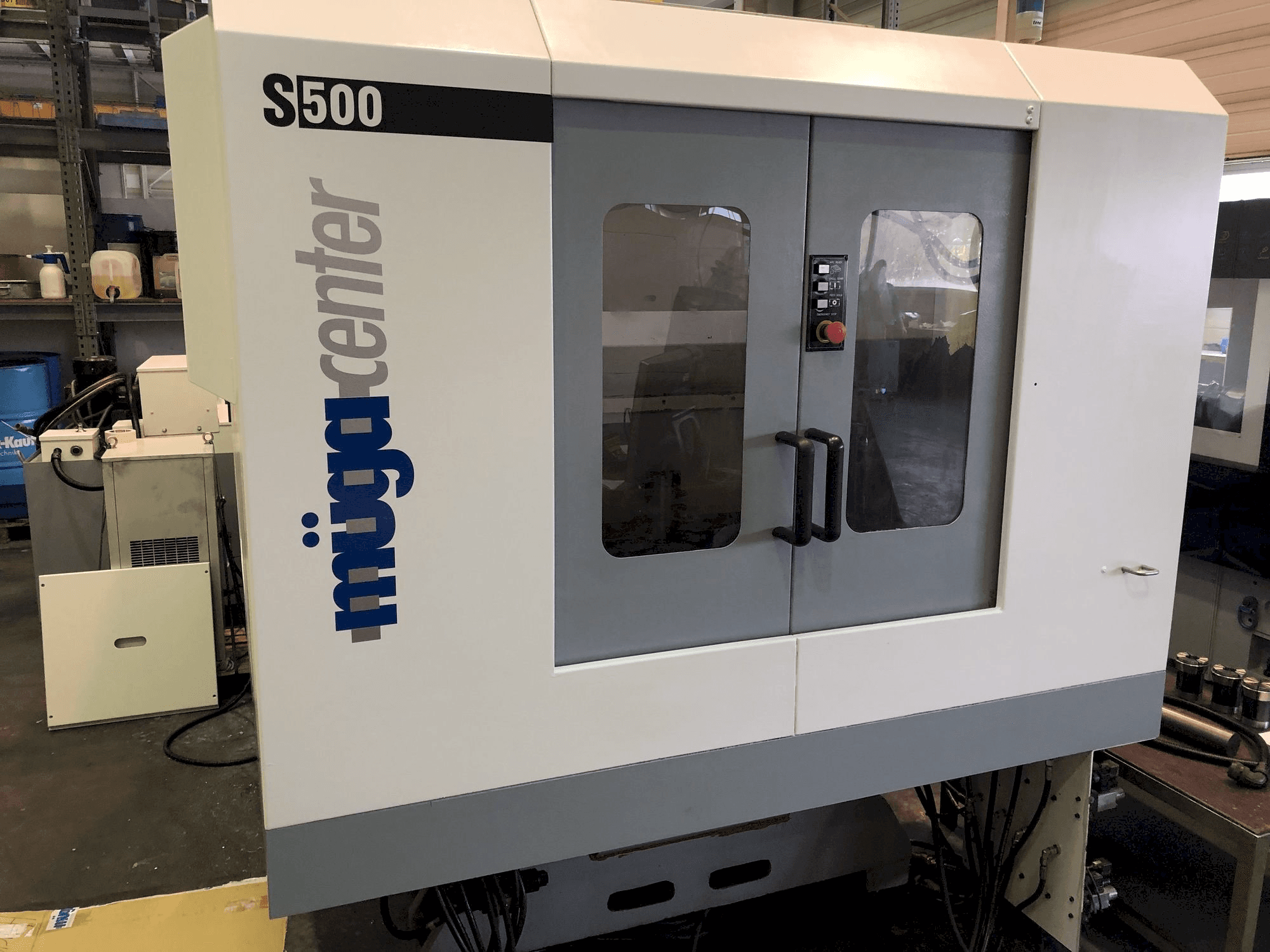 Front view of Muga S500 machine