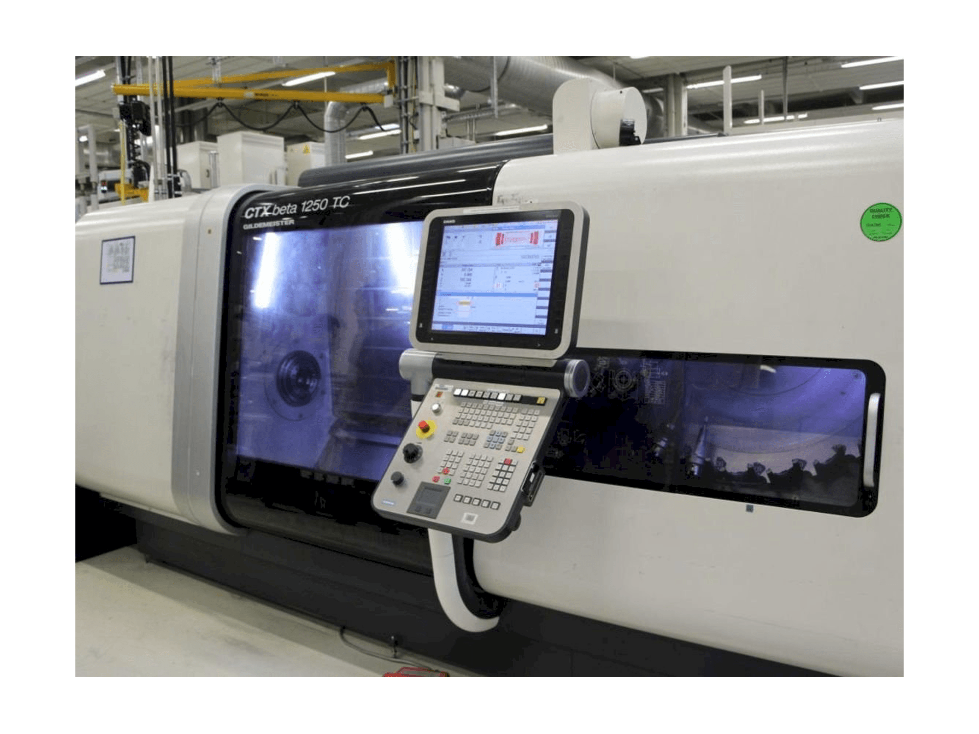 Front view of DMG MORI GILDEMEISTER CTX Beta 1250 TC machine