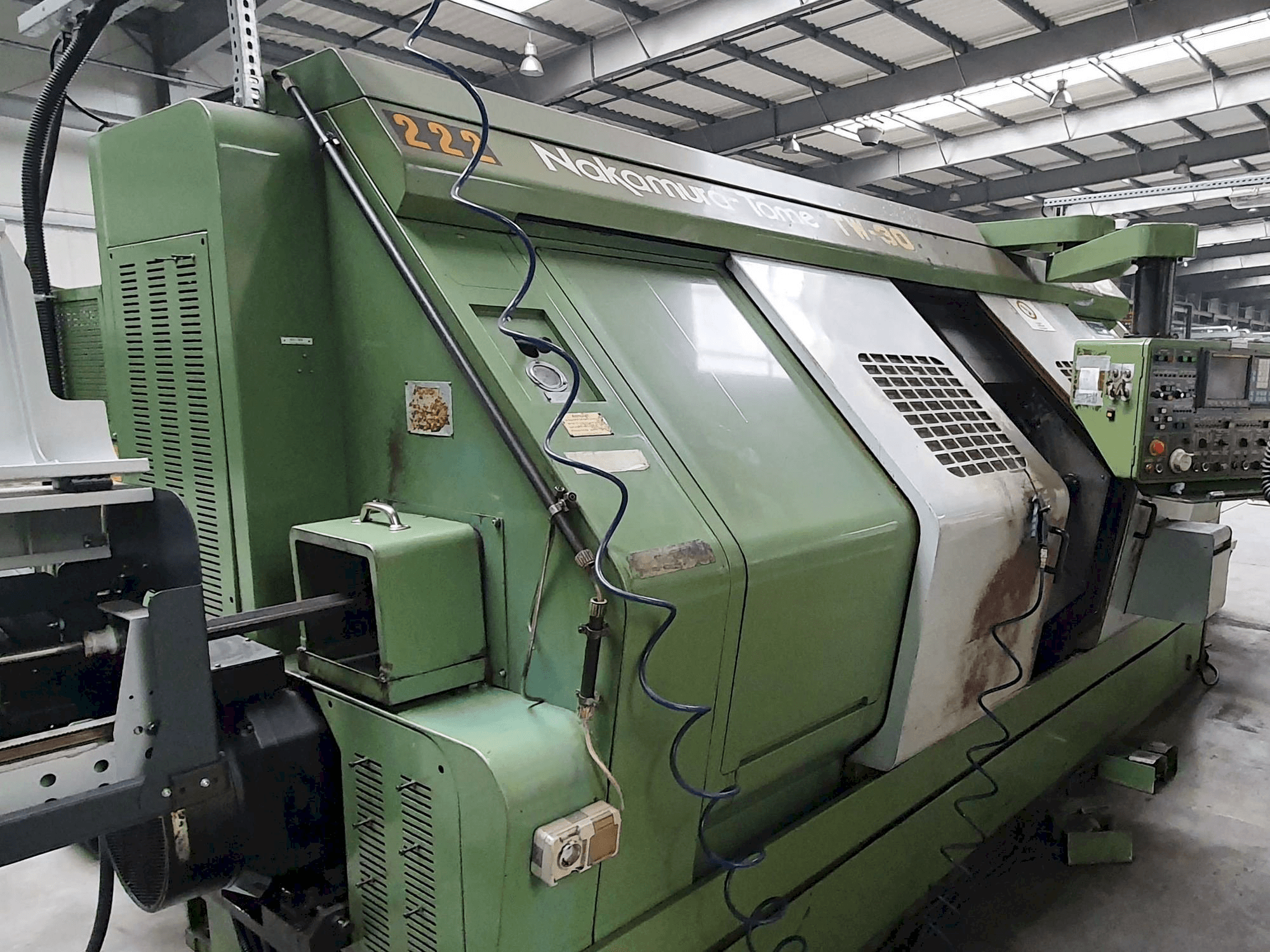 Front view of NAKAMURA-TOME TW-30 machine