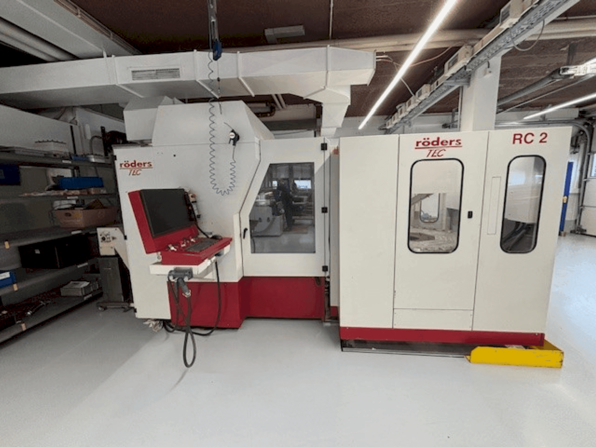 Front view of RÖDERS RPX 500 machine