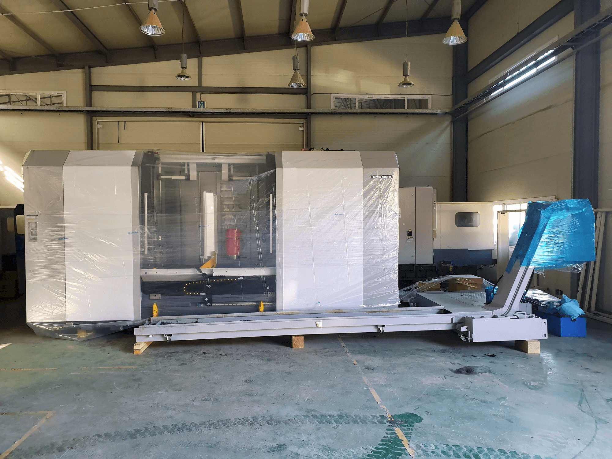 Front view of DMG MORI NT4300DCG/1500 machine