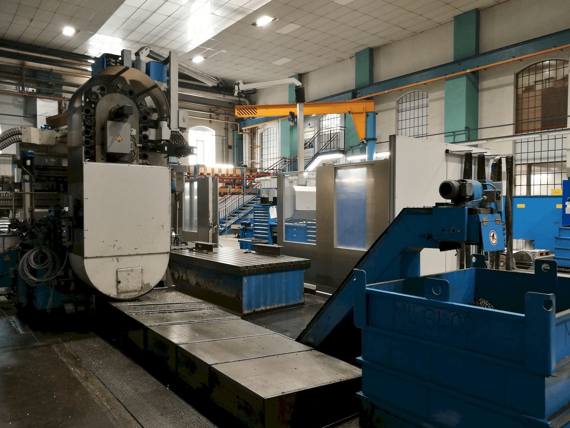 Front view of Kekeisen UFF 5000 machine