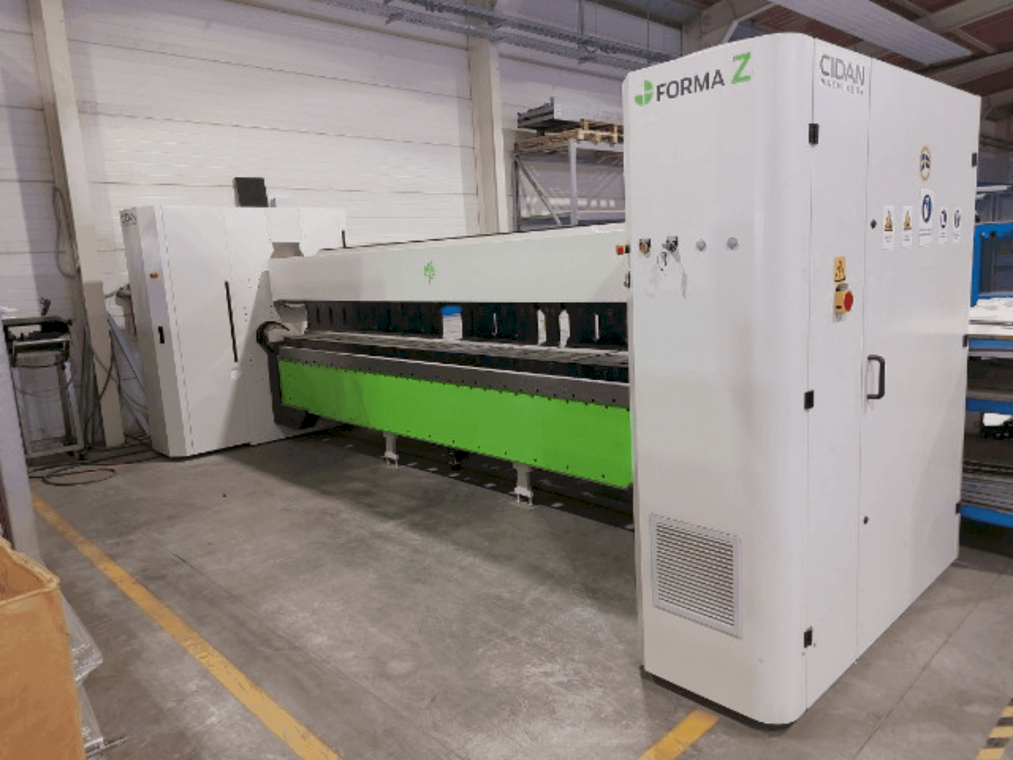 Front view of CIDAN FORMA Z 40 machine