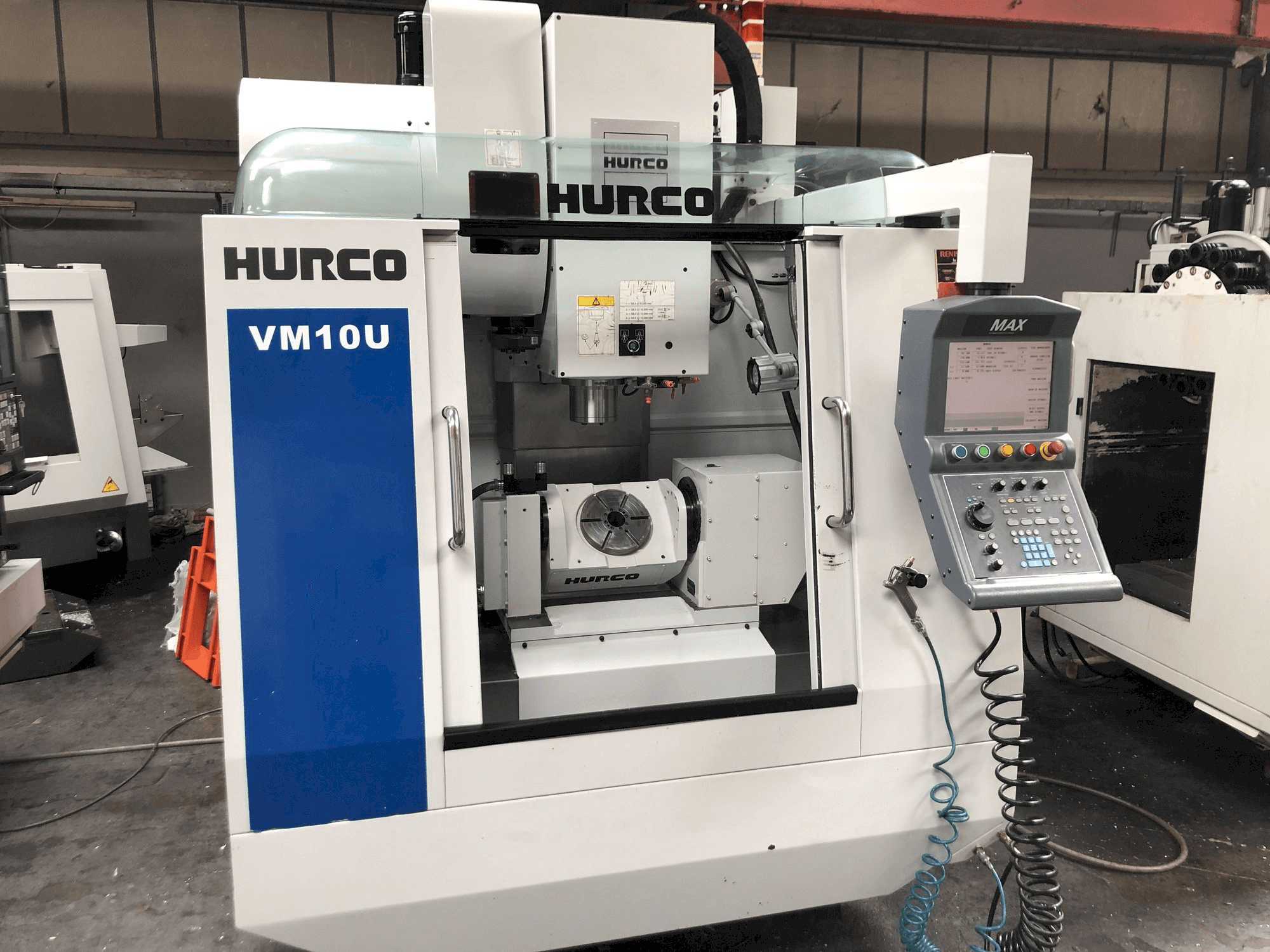 Front view of Hurco VM10U machine