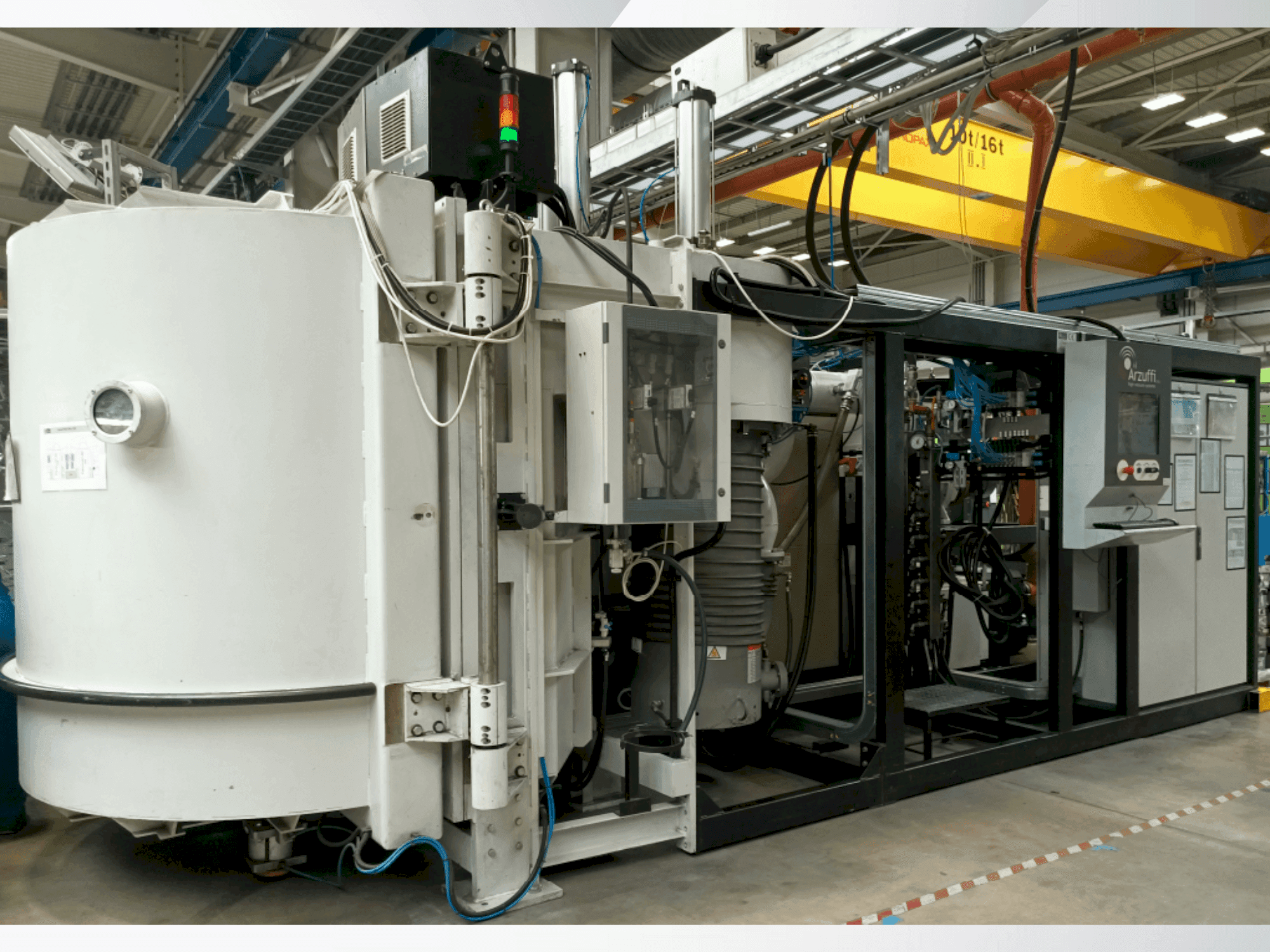 Front view of ARZUFFI AM/KW 1DA2 1900/1800 IC MF machine