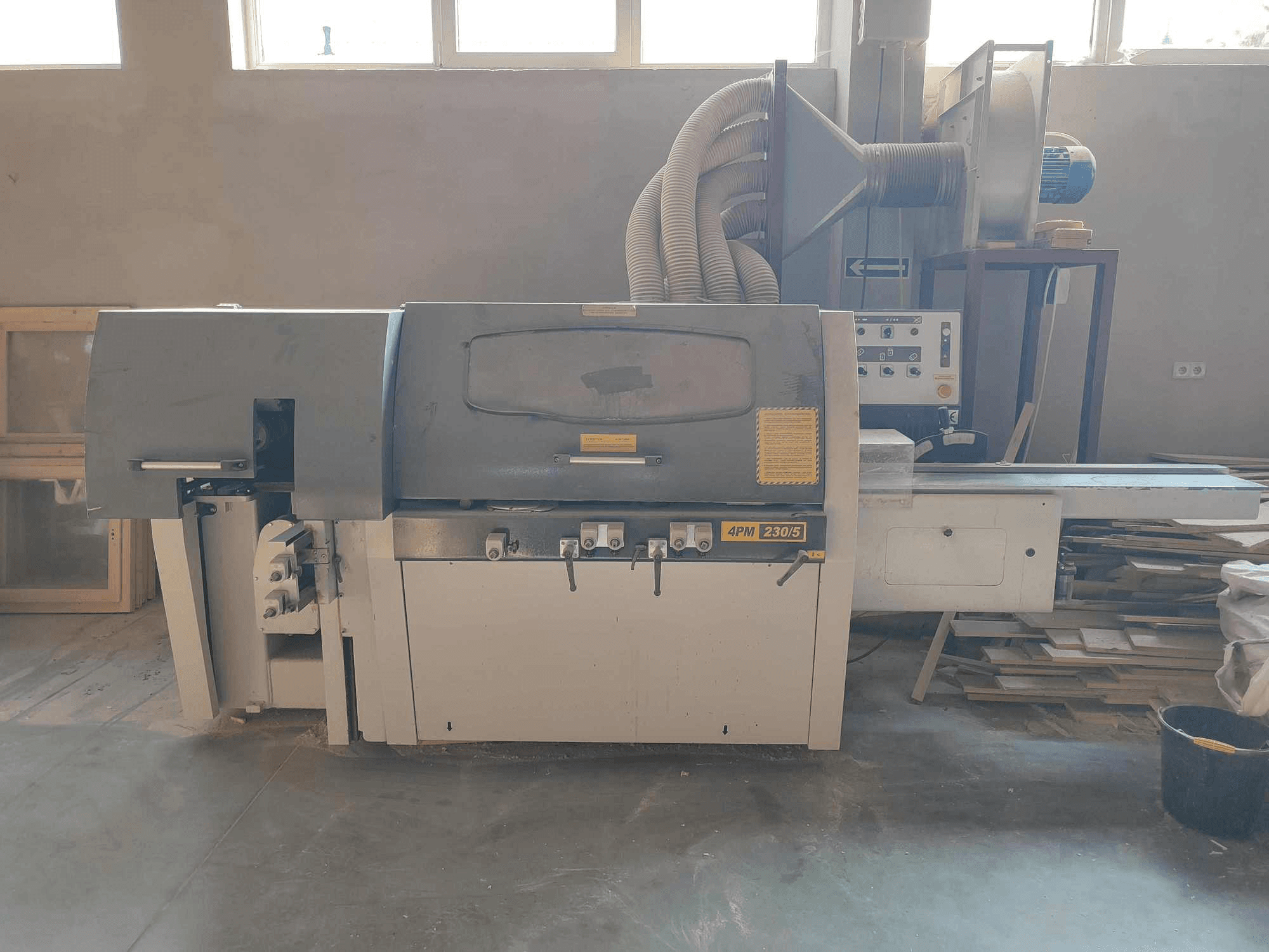 Front view of HASKOVO 4PM-230/5 machine