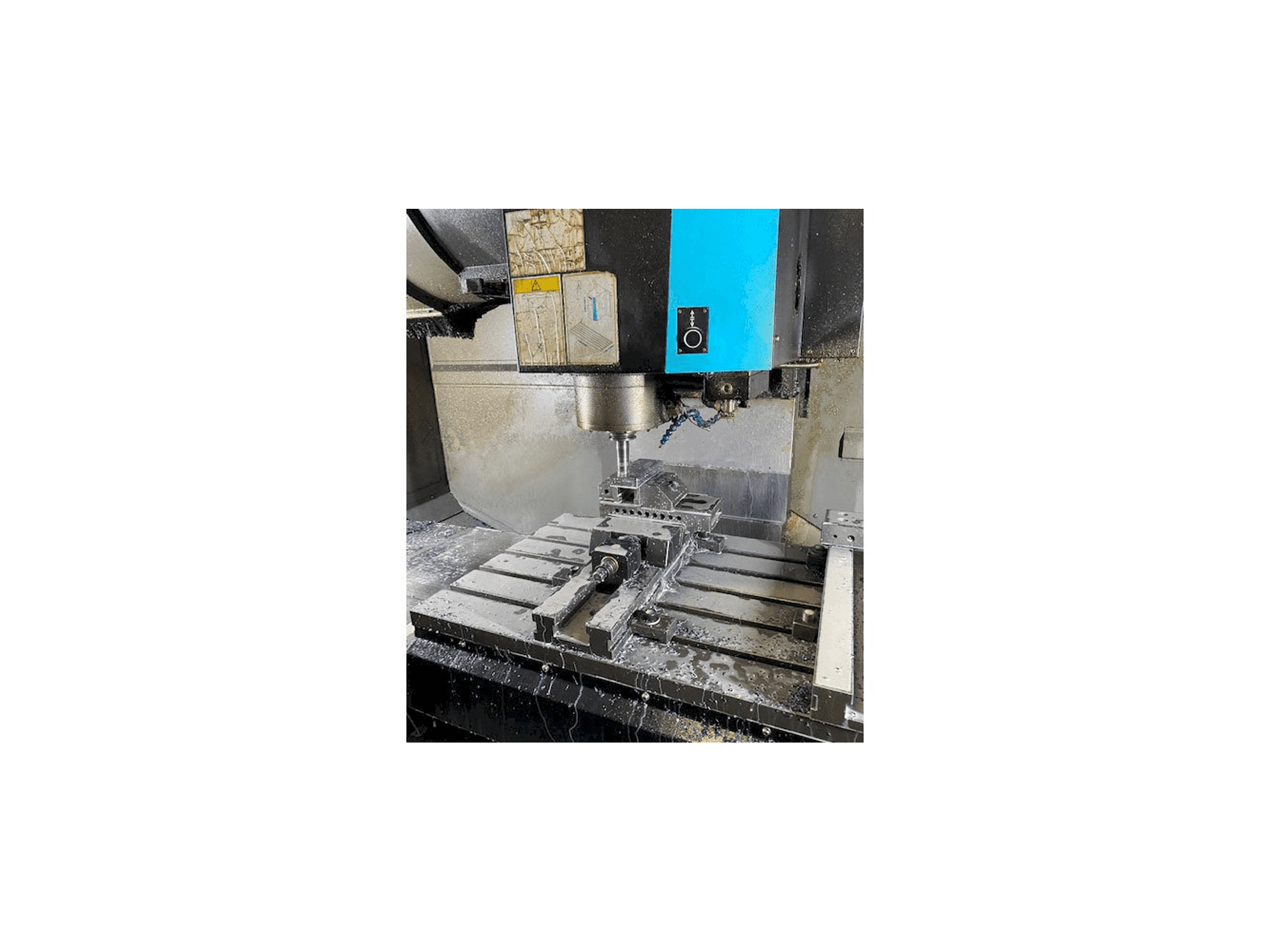 Front view of Hurco VMX42i machine