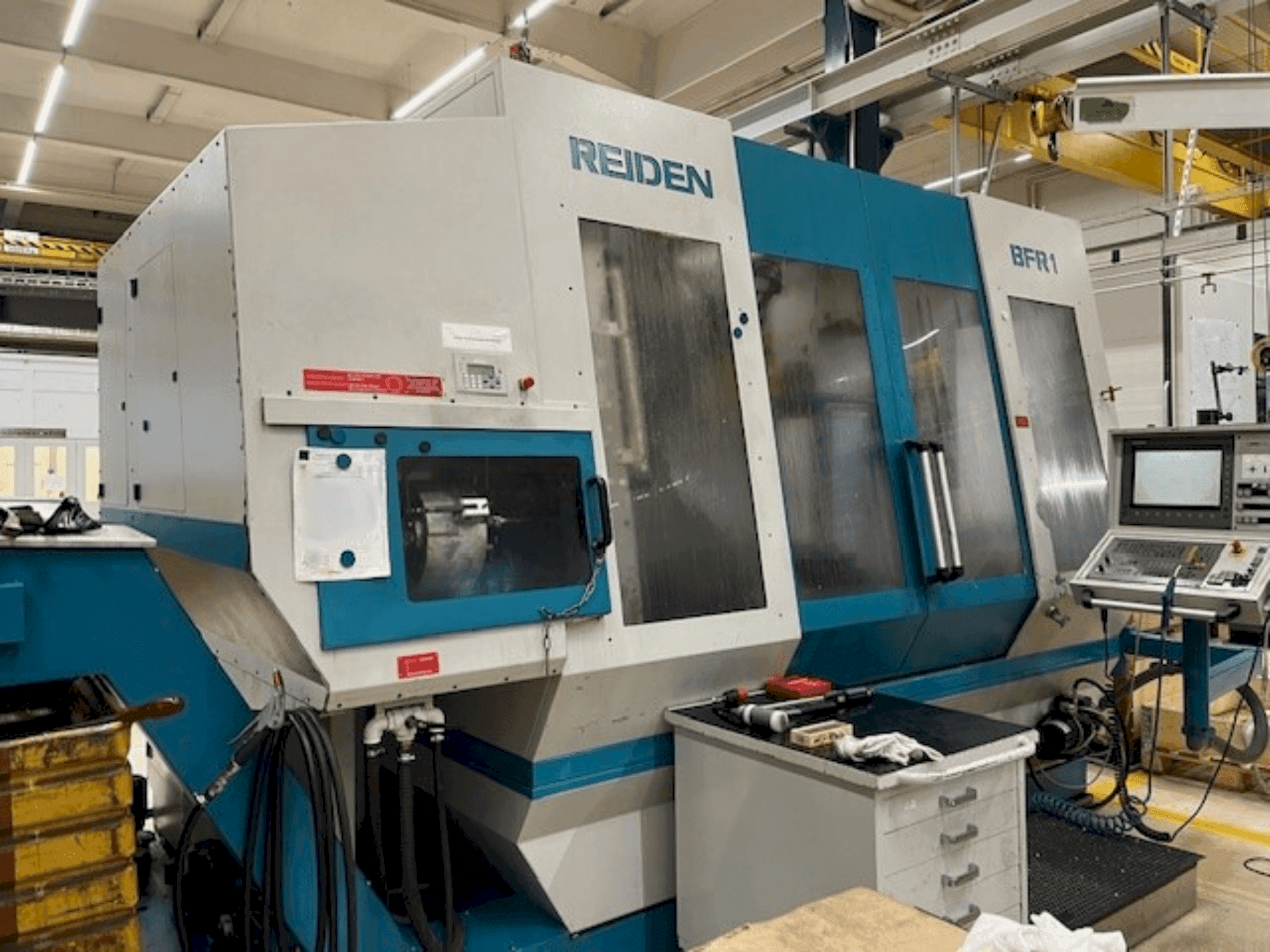 Front view of Reiden BRF-1 machine