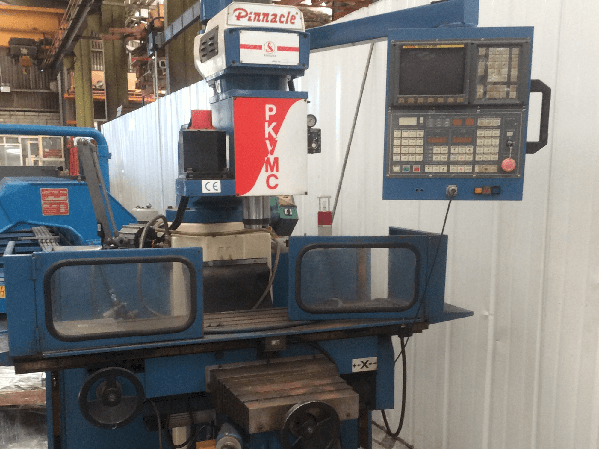 Front view of Pinnacle PKVMC machine