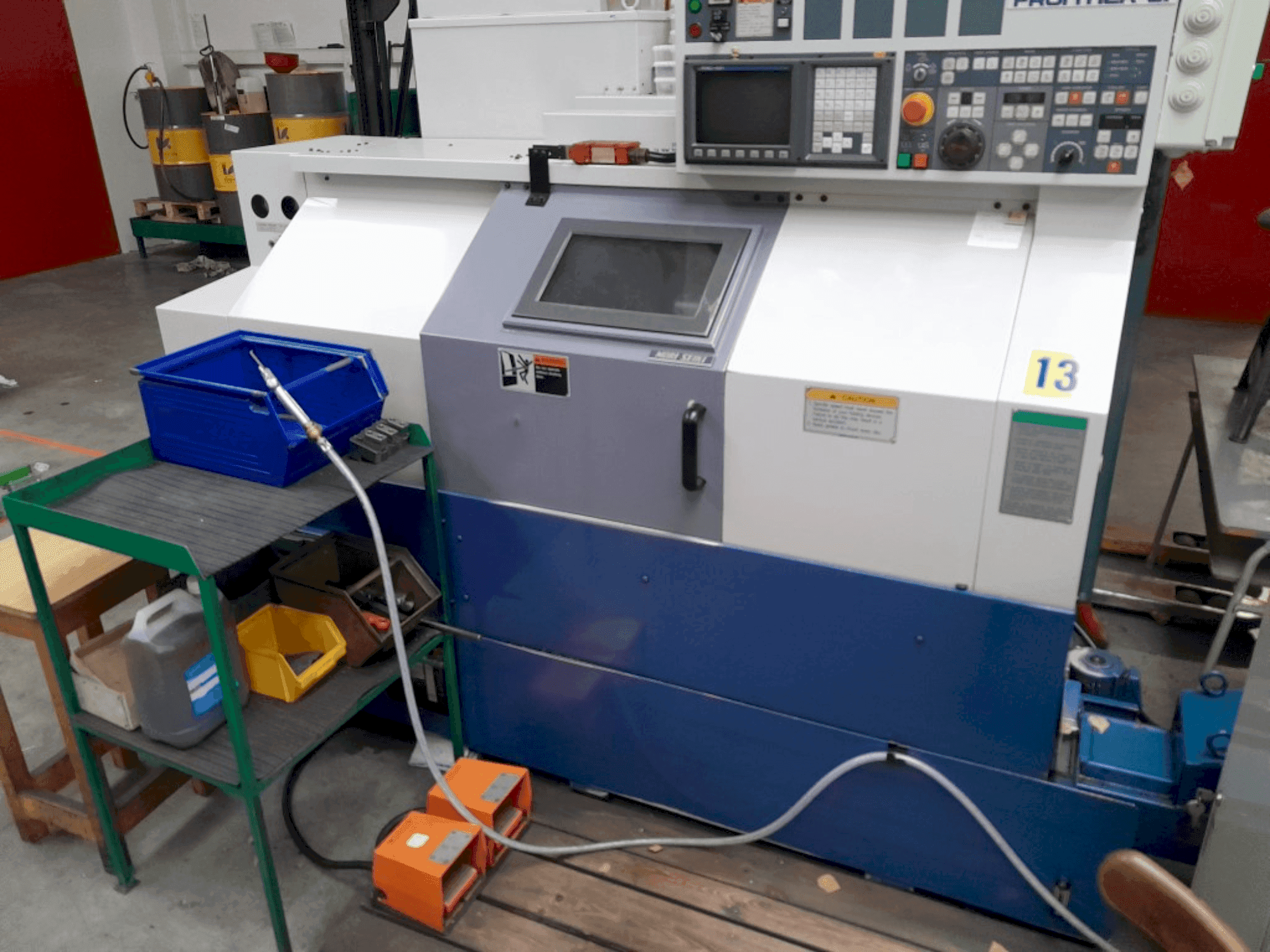 Front view of MORI SEIKI Frontier L1 (1998) machine