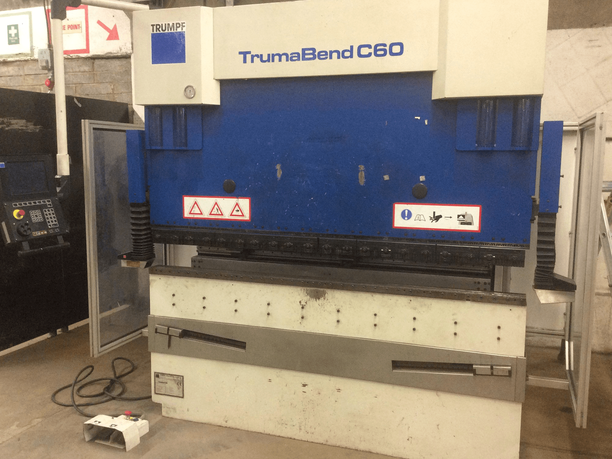 Front view of Trumpf TrumaBend C60 machine