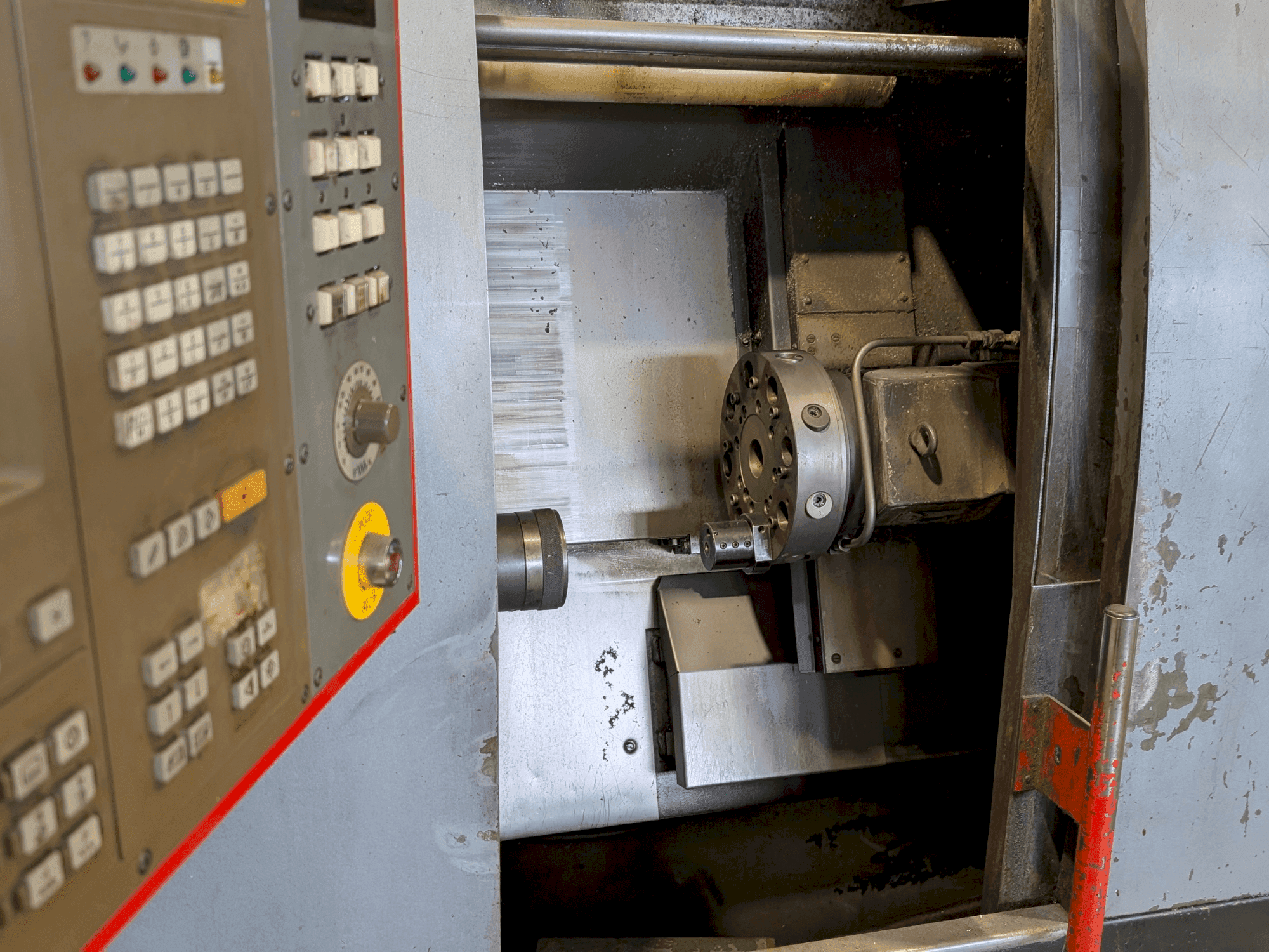 Front view of EMCO EMCOturn 340 machine