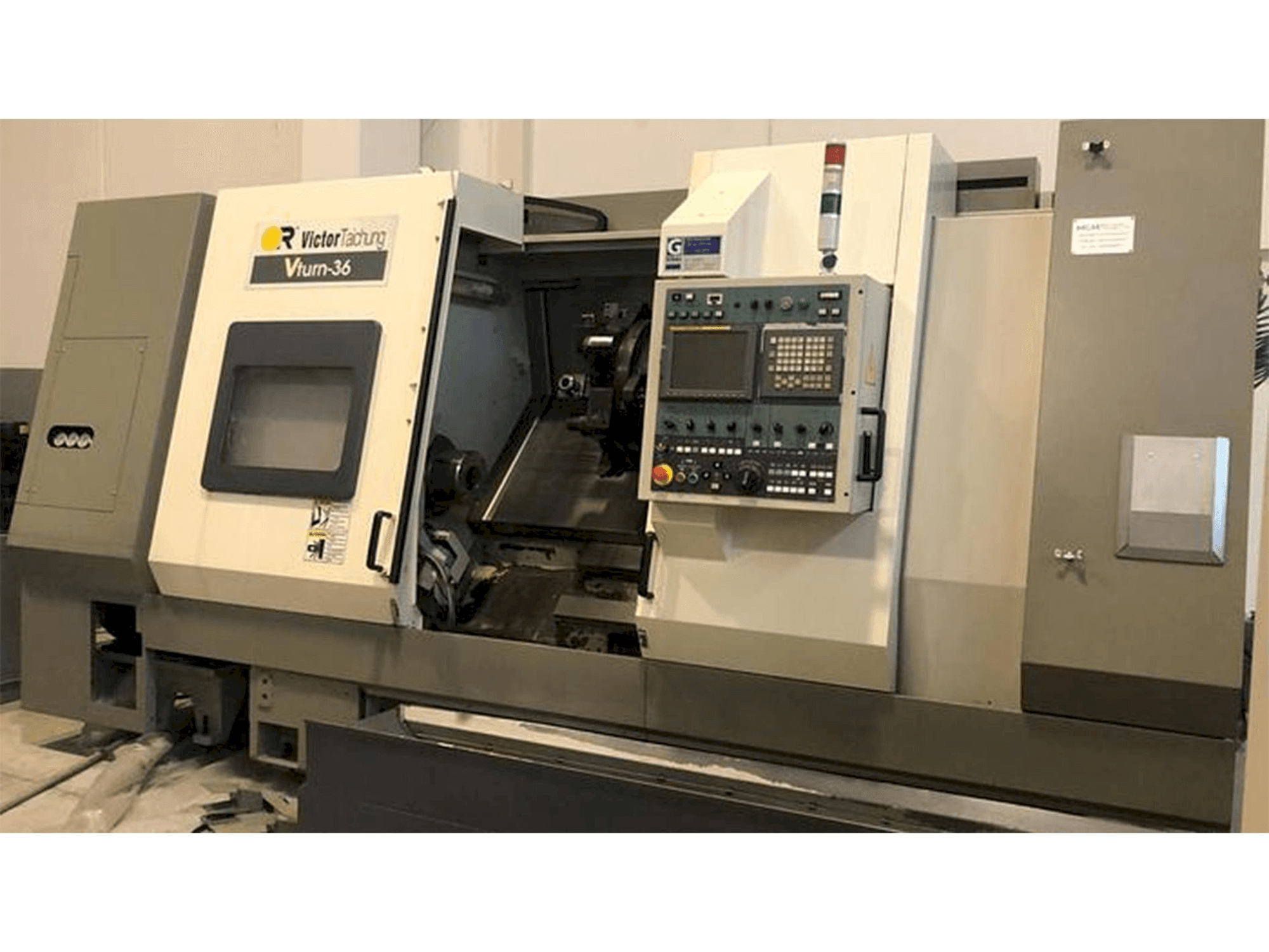 Front view of Victor V-TURN 36 machine